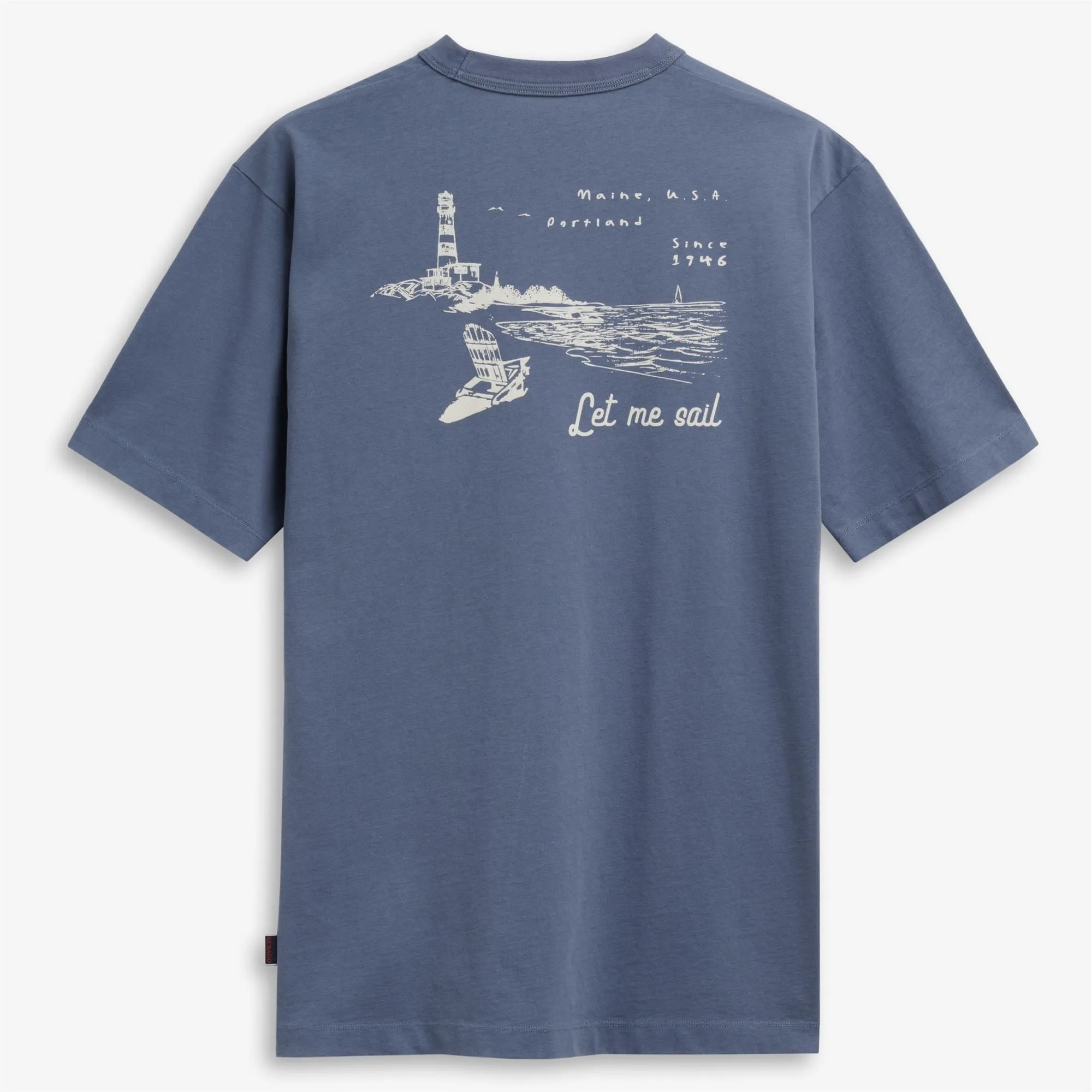 SHORELINE - T-ShirtsTop - T-Shirt - Unisex - BLUE AVION sold by Sebago product image thumbnail 2