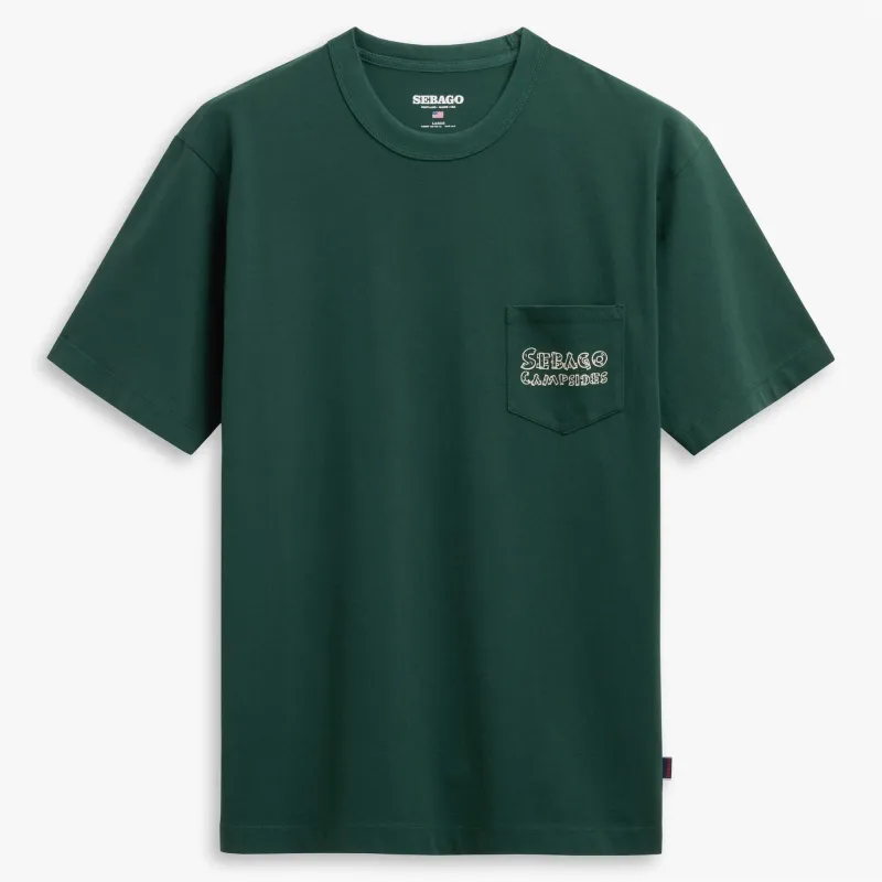 WYMANLAKE - T-ShirtsTop - T-Shirt - Unisex - GREEN BISTRO sold by Sebago