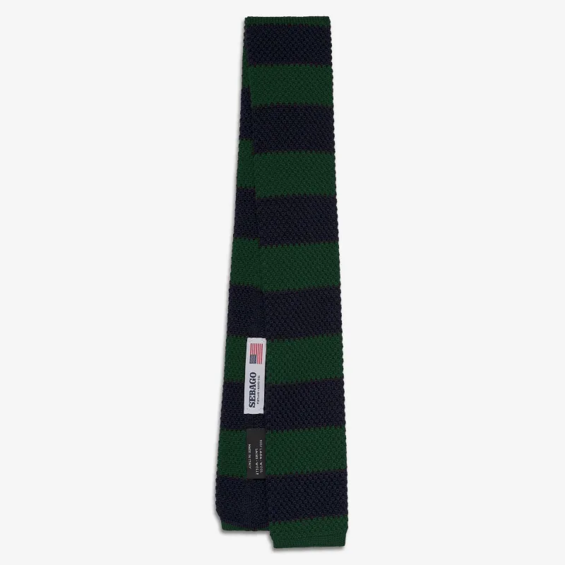 BRAM - Small Accessories - Tie - Unisex - DARK BLUE-GREEN made by Sebago
