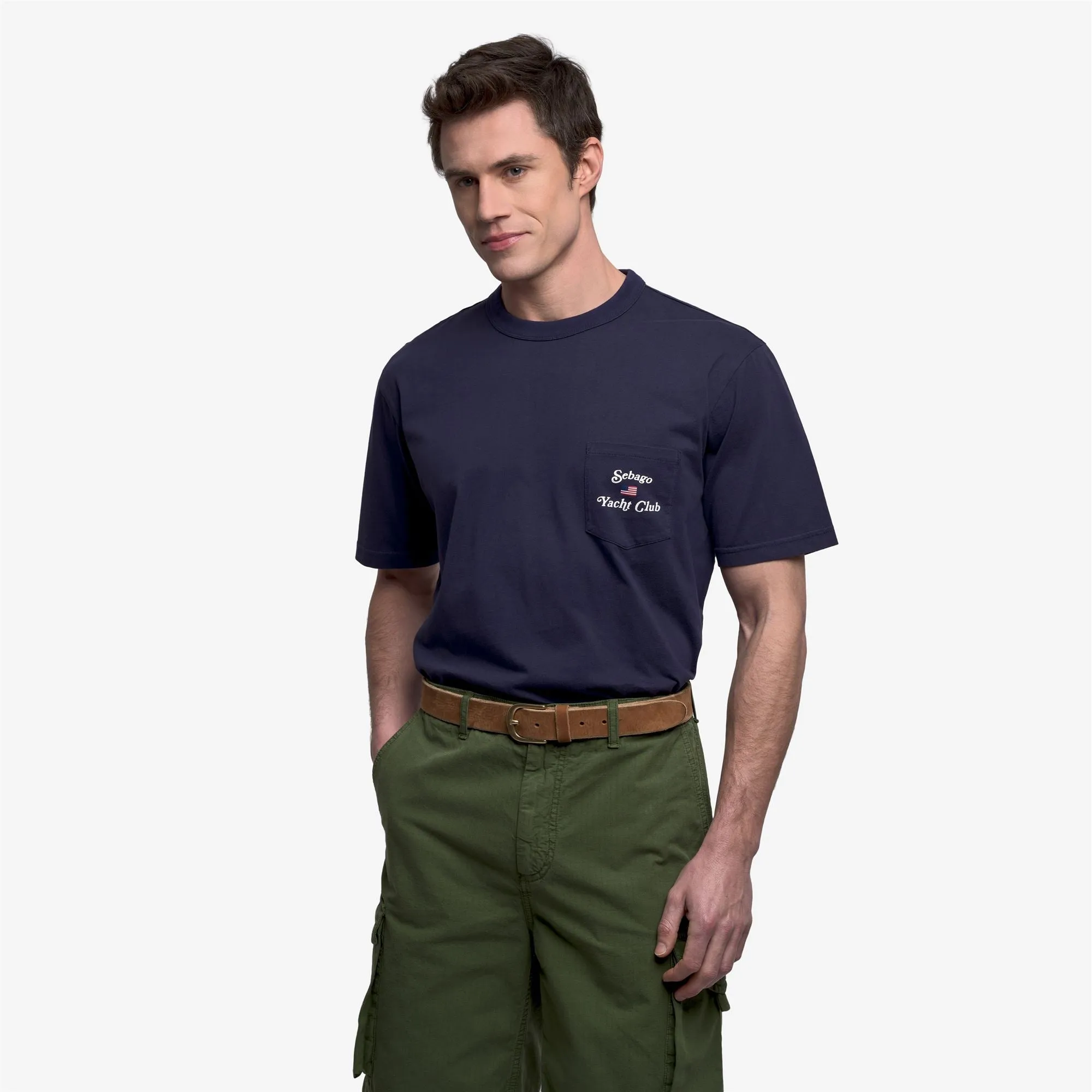 NEW HOWLAND - T-ShirtsTop - T-Shirt - Man - BLUE MARINE sold by Sebago product image thumbnail 4