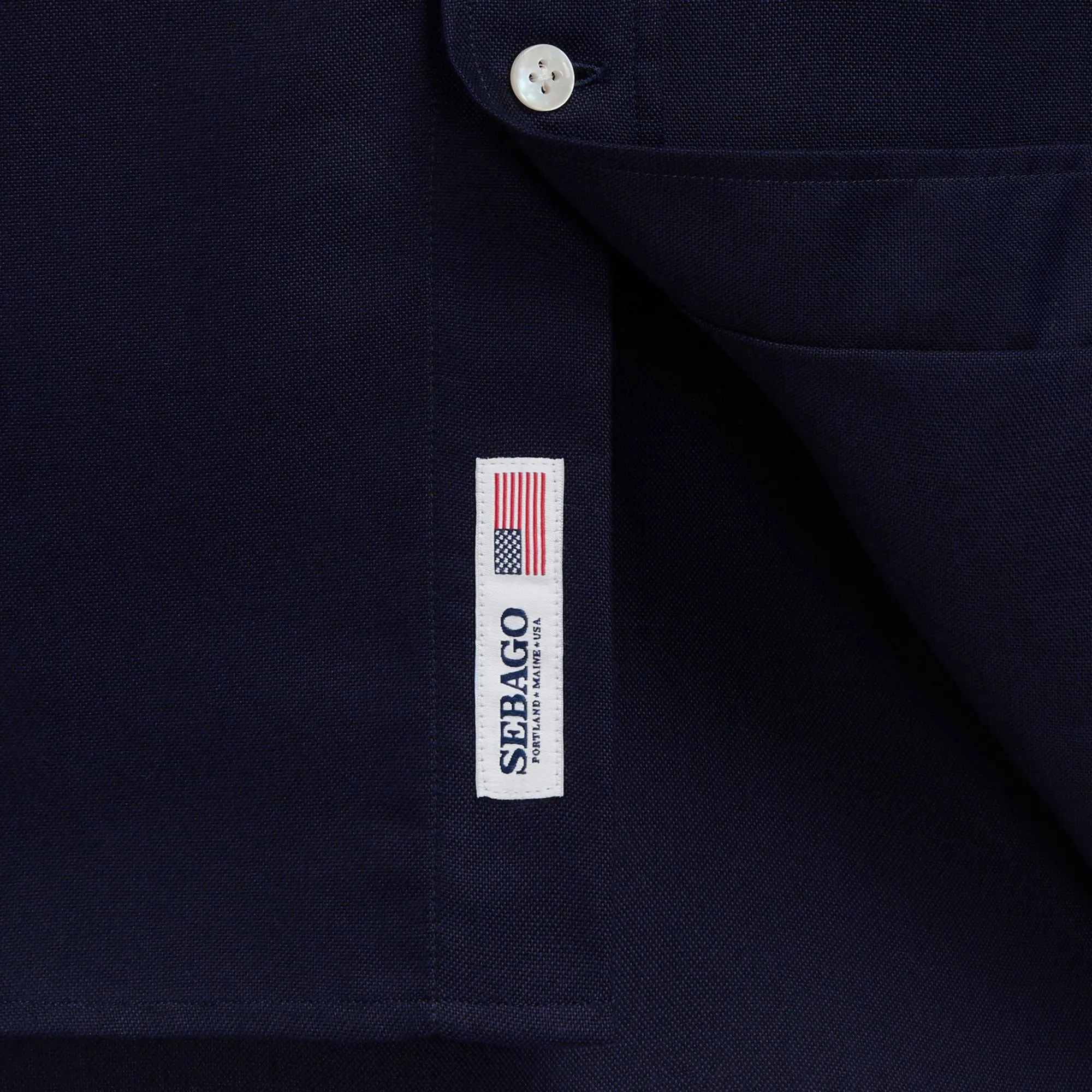WHALEBACK OX - SHIRTS - Oxford - Unisex - BLUE NAVY sold by Sebago product image thumbnail 3