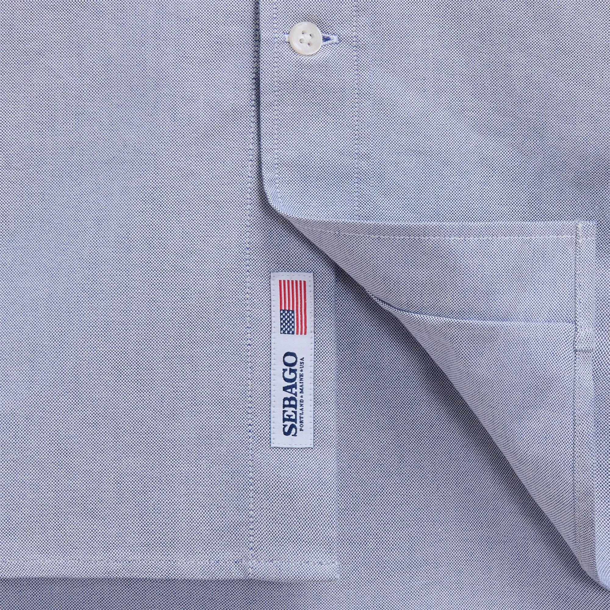 WHALEBACK OX - SHIRTS - Oxford - Unisex - BLUE CLASSIC sold by Sebago product image thumbnail 3
