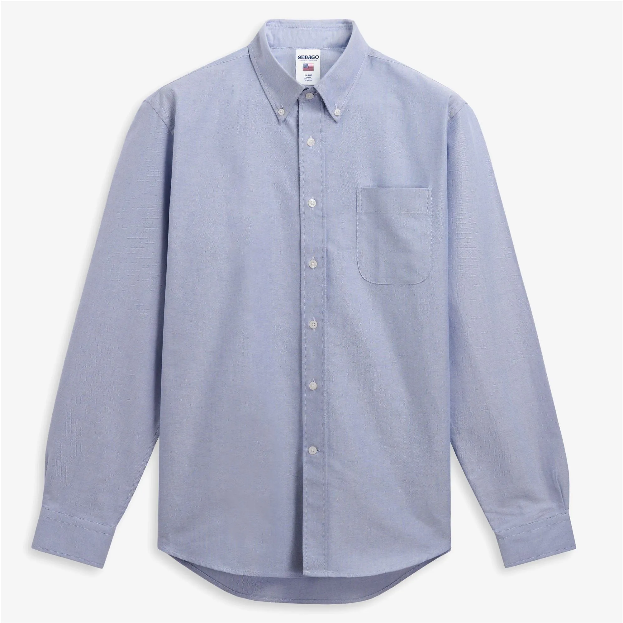 WHALEBACK OX - SHIRTS - Oxford - Unisex - BLUE CLASSIC sold by Sebago