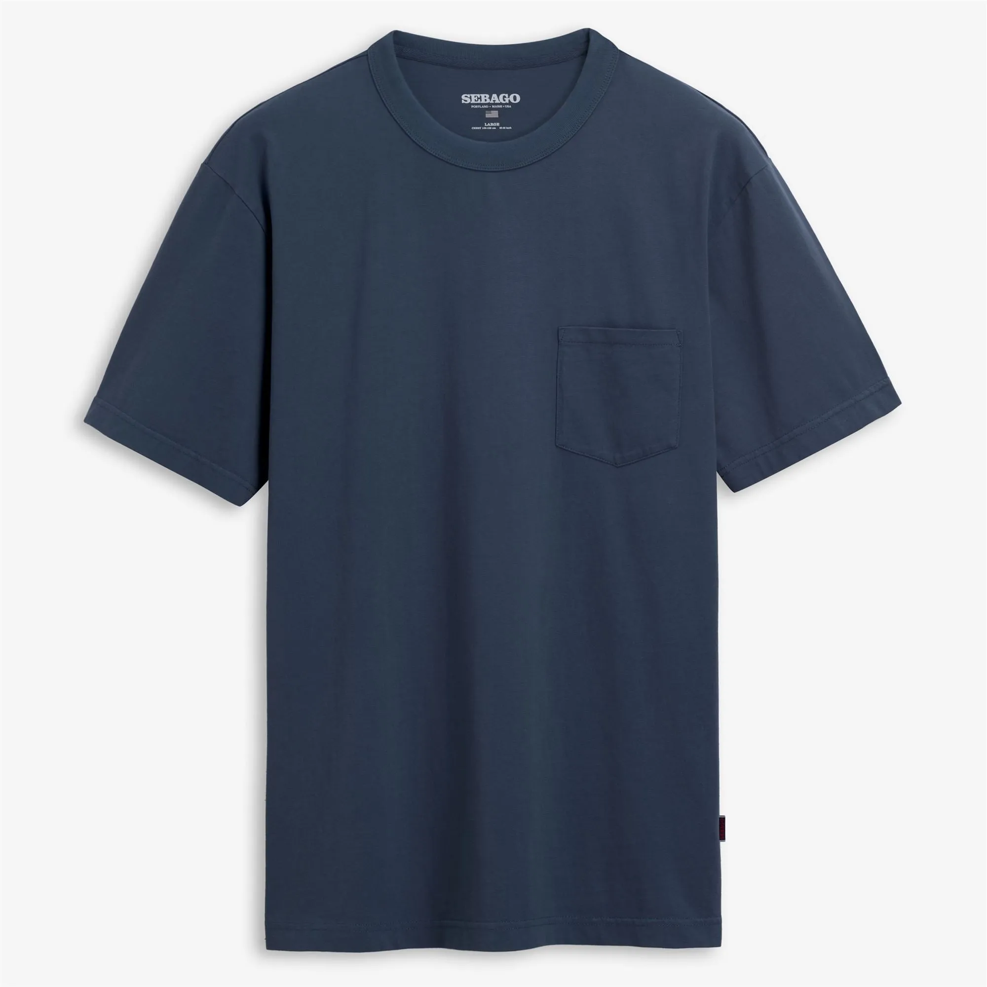 HARTLAND - T-ShirtsTop - T-Shirt - Unisex - BLUE AVION sold by Sebago