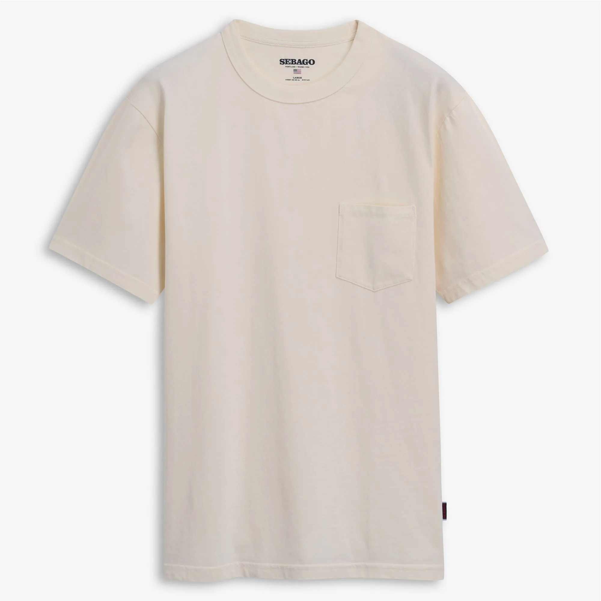 HARTLAND - T-shirt - No label - Man, woman - White natural sold by Sebago
