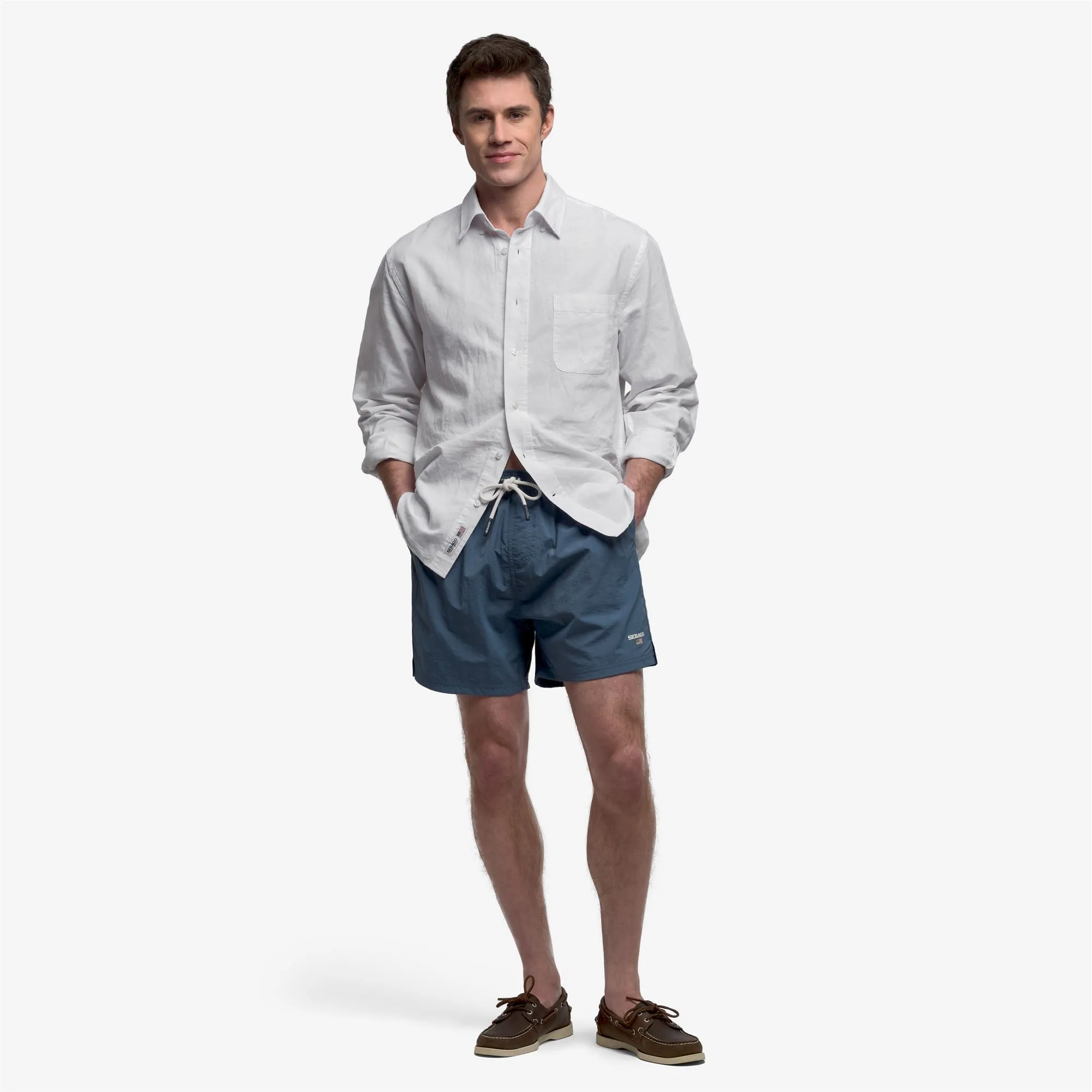 BEND KNOT - Bathing Suits - Swimming Trunks - Man - BLUE AVION sold by Sebago product image thumbnail 3