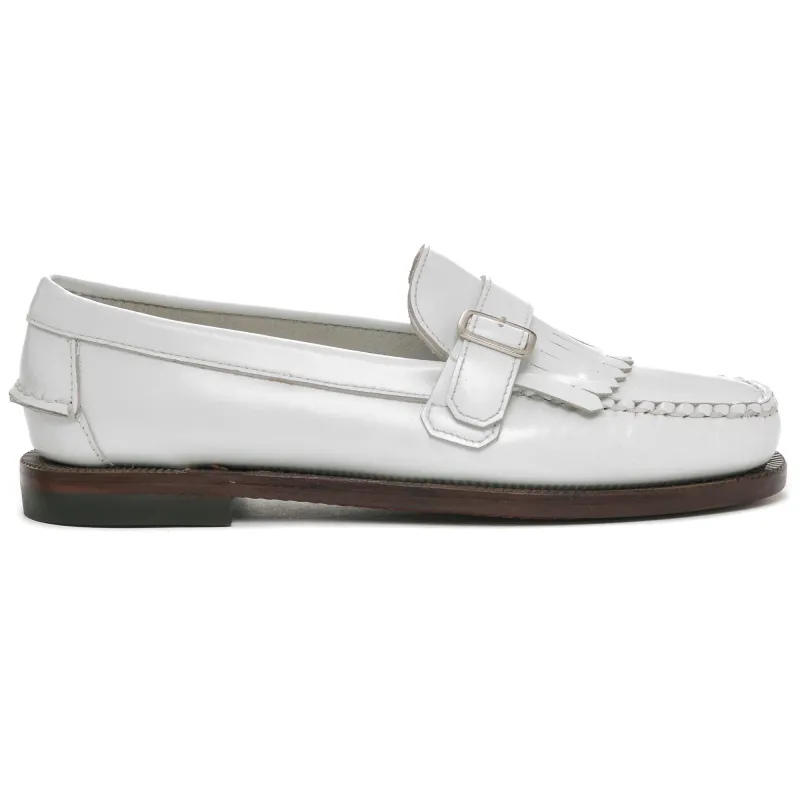 ALES WOMAN - Moc - Moccasin - Woman - WHITE made by Sebago