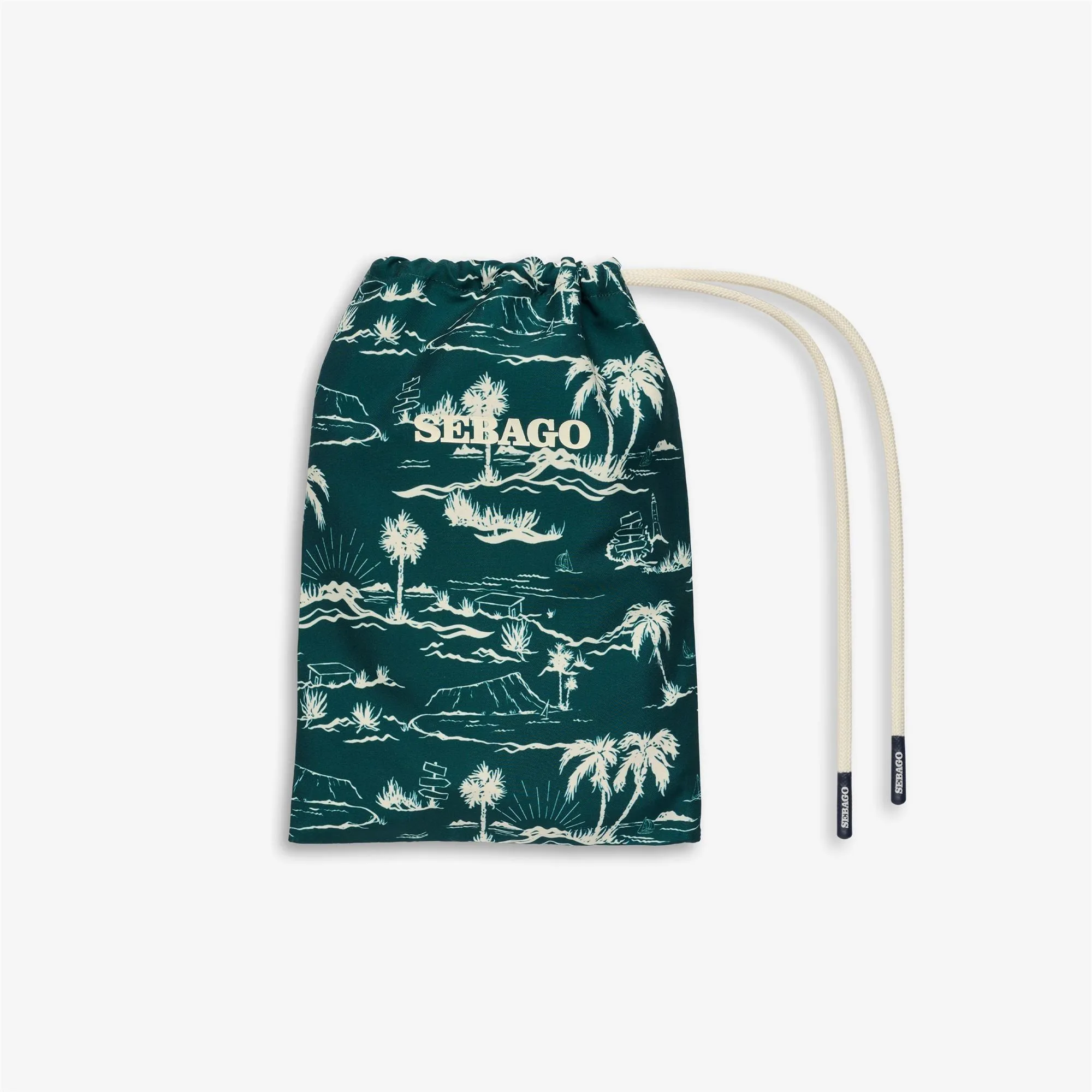SANDBEACH - Swimming trunks - No label - Man - Fancy palm sunset green sold by Sebago product image thumbnail 4