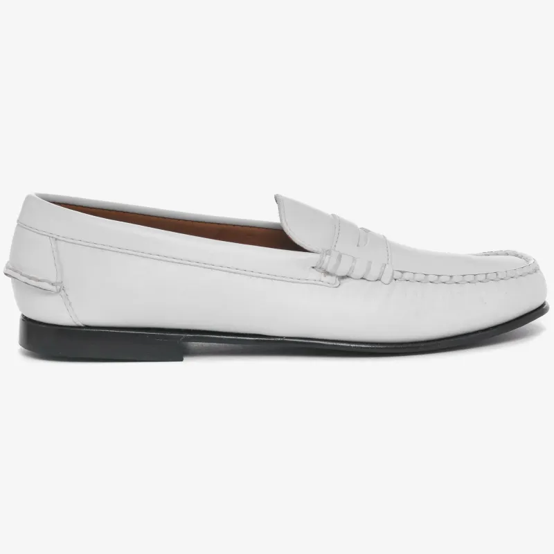 DANIELLE WOMAN - Moc - Moccasin - Woman - WHITE made by Sebago