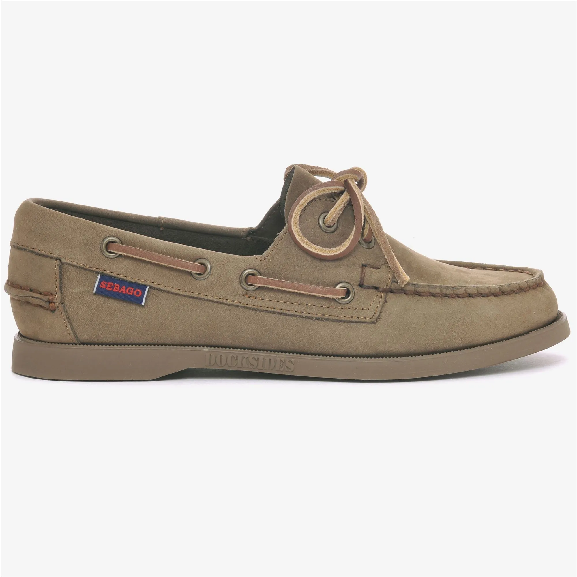 DOCKSIDES PORTLAND NUBUCK WOMAN - Docksides - Mocassin - Woman - TOTAL BARK sold by Sebago