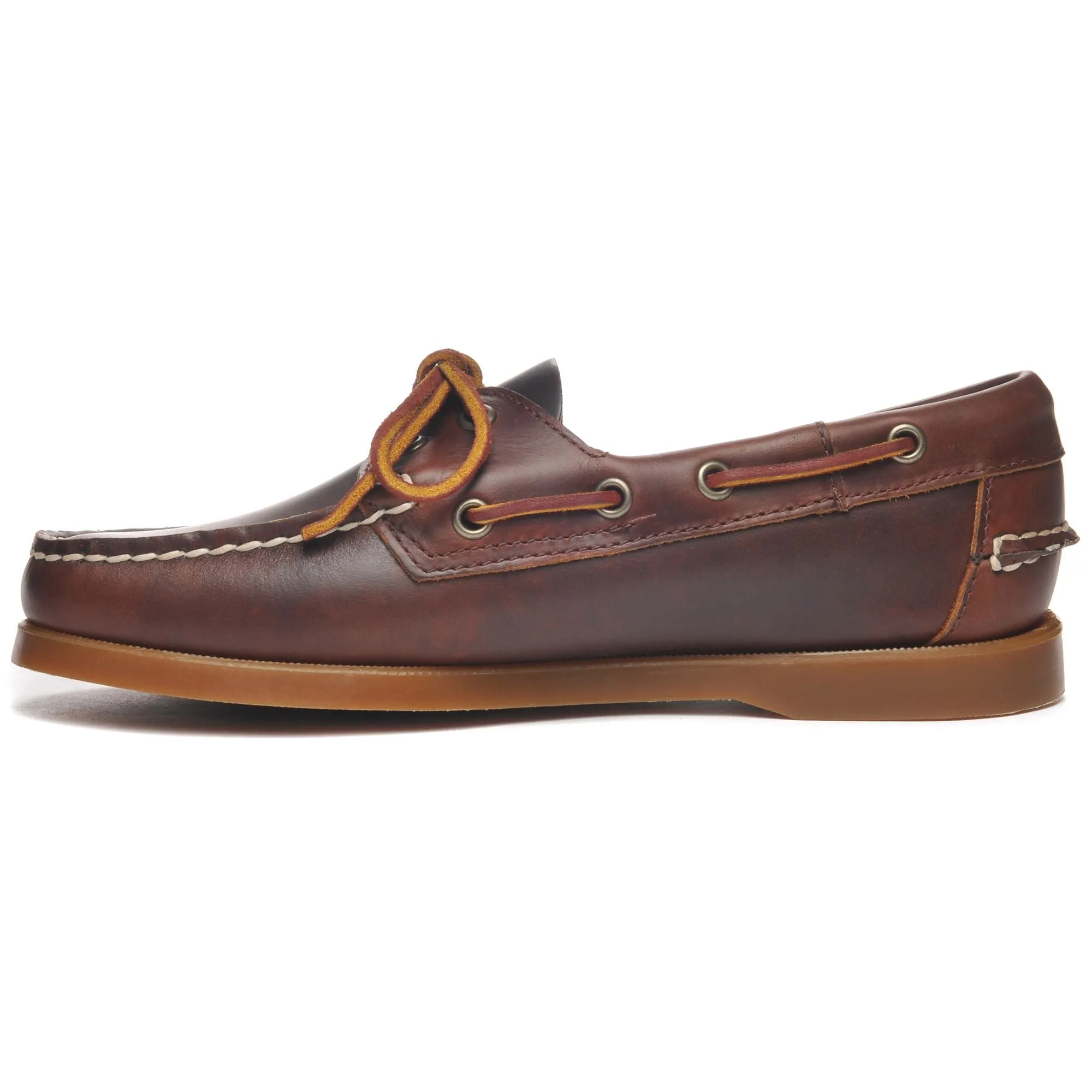 DOCKSIDES PORTLAND WAXED WOMAN - Docksides - Mocassin - Woman - BROWN-HONEY sold by Sebago product image thumbnail 3