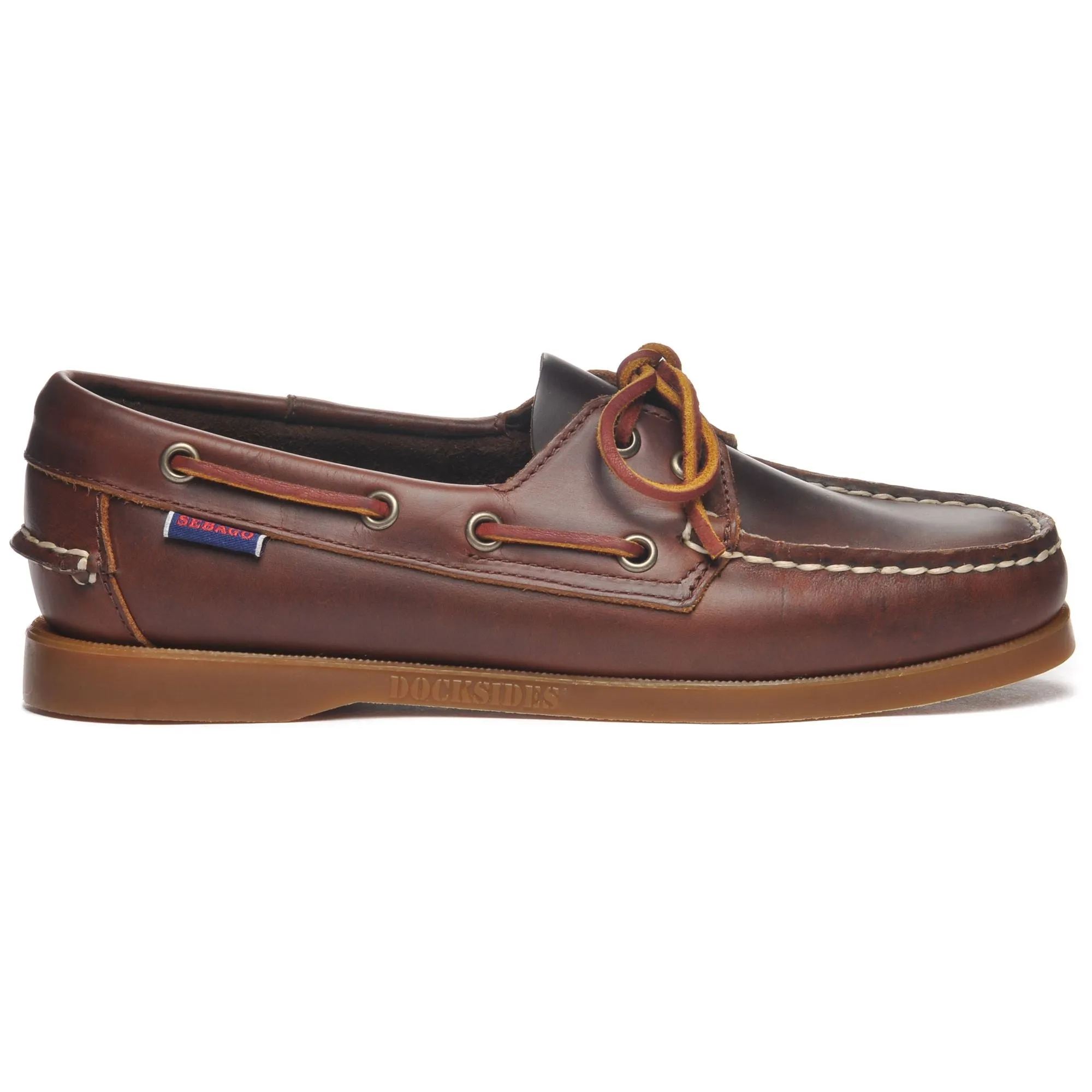 DOCKSIDES PORTLAND WAXED WOMAN - Docksides - Mocassin - Woman - BROWN-HONEY sold by Sebago