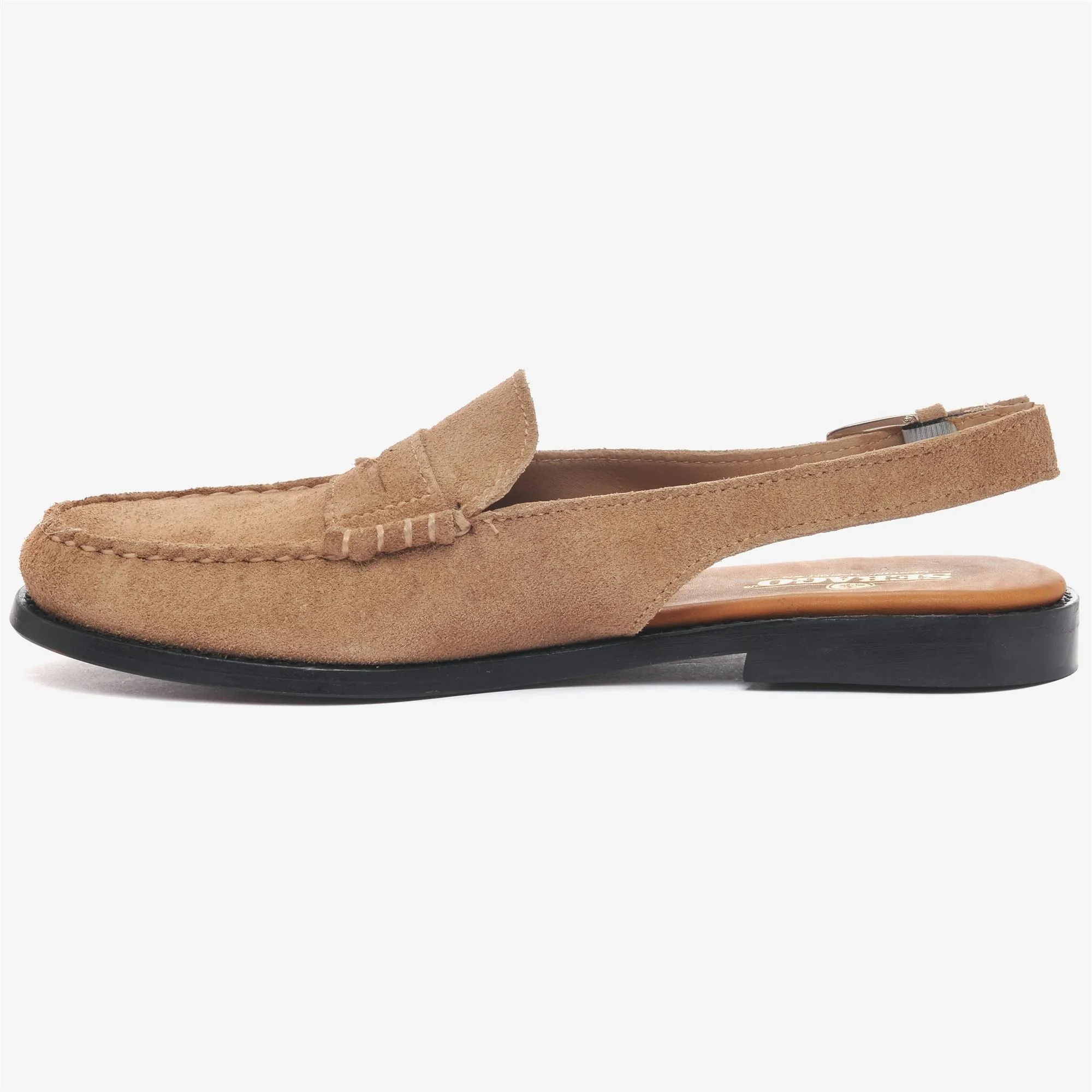 DAN SANDAL FLESH OUT WOMAN - Sandals - Moccasin - Woman - BEIGE CAMEL sold by Sebago product image thumbnail 3