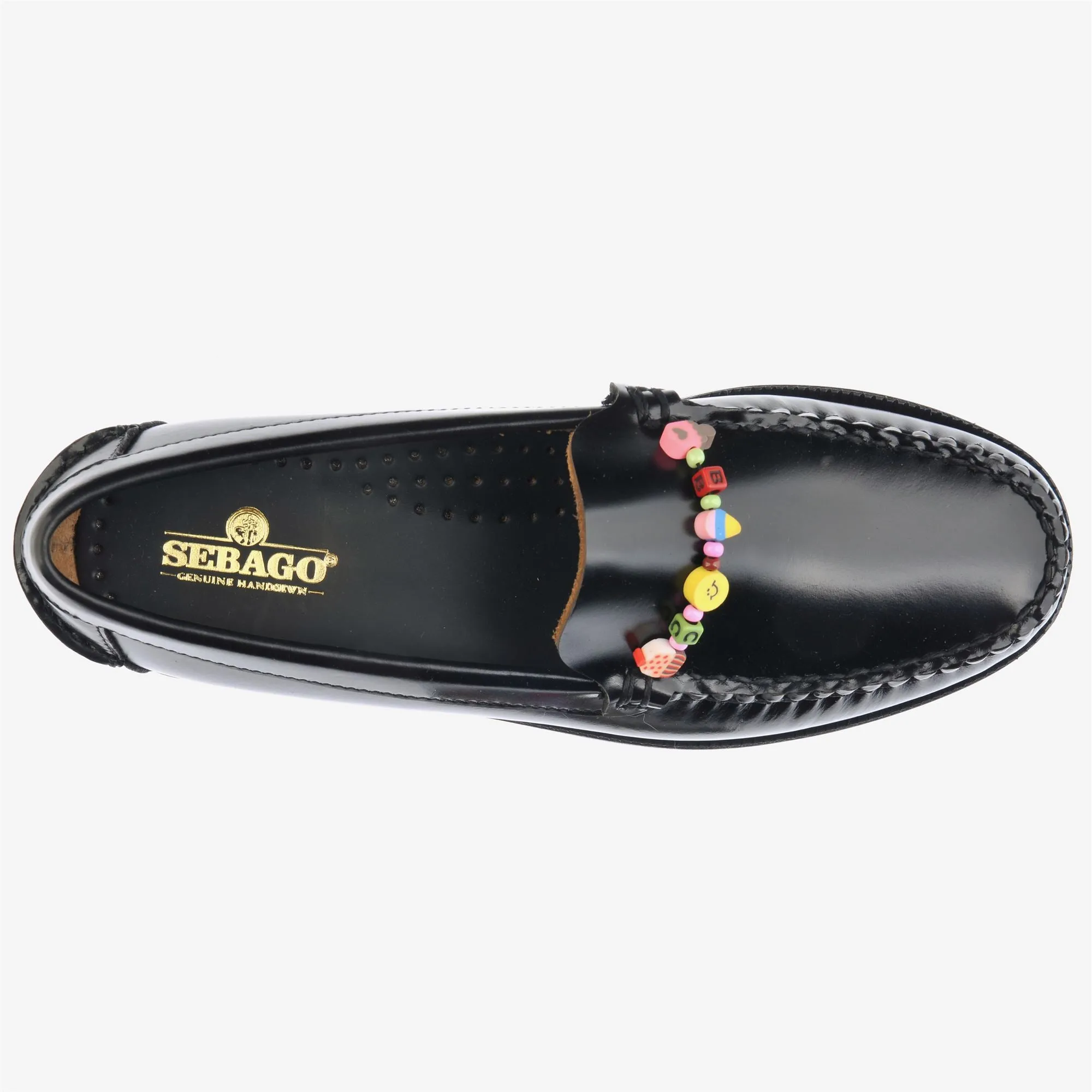 FRANK BEADS WOMAN - Moc - Moccasin - Woman - BLACK sold by Sebago product image thumbnail 4