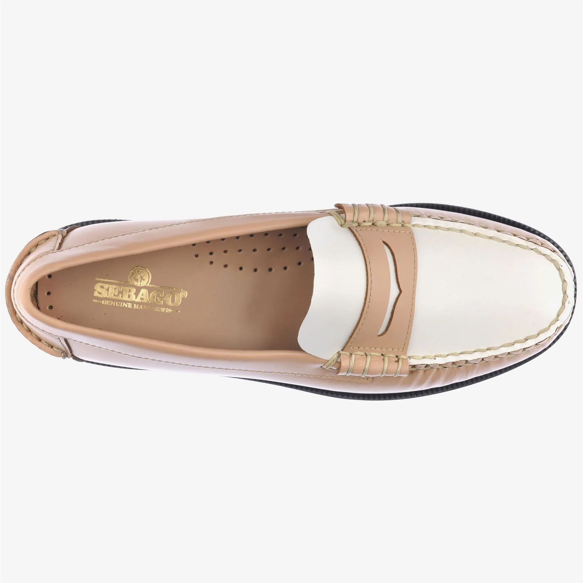 CLASSIC DAN PIGMENT WOMAN - Moc - Moccasin - Woman - LT BEIGE-WHITE sold by Sebago product image thumbnail 4