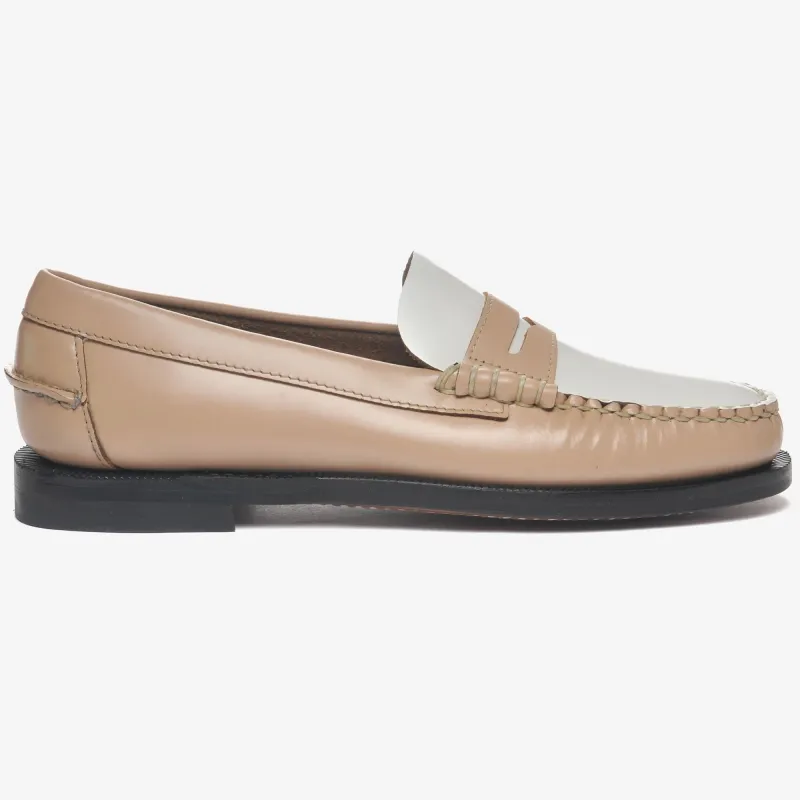 CLASSIC DAN PIGMENT WOMAN - Moc - Moccasin - Woman - LT BEIGE-WHITE made by Sebago