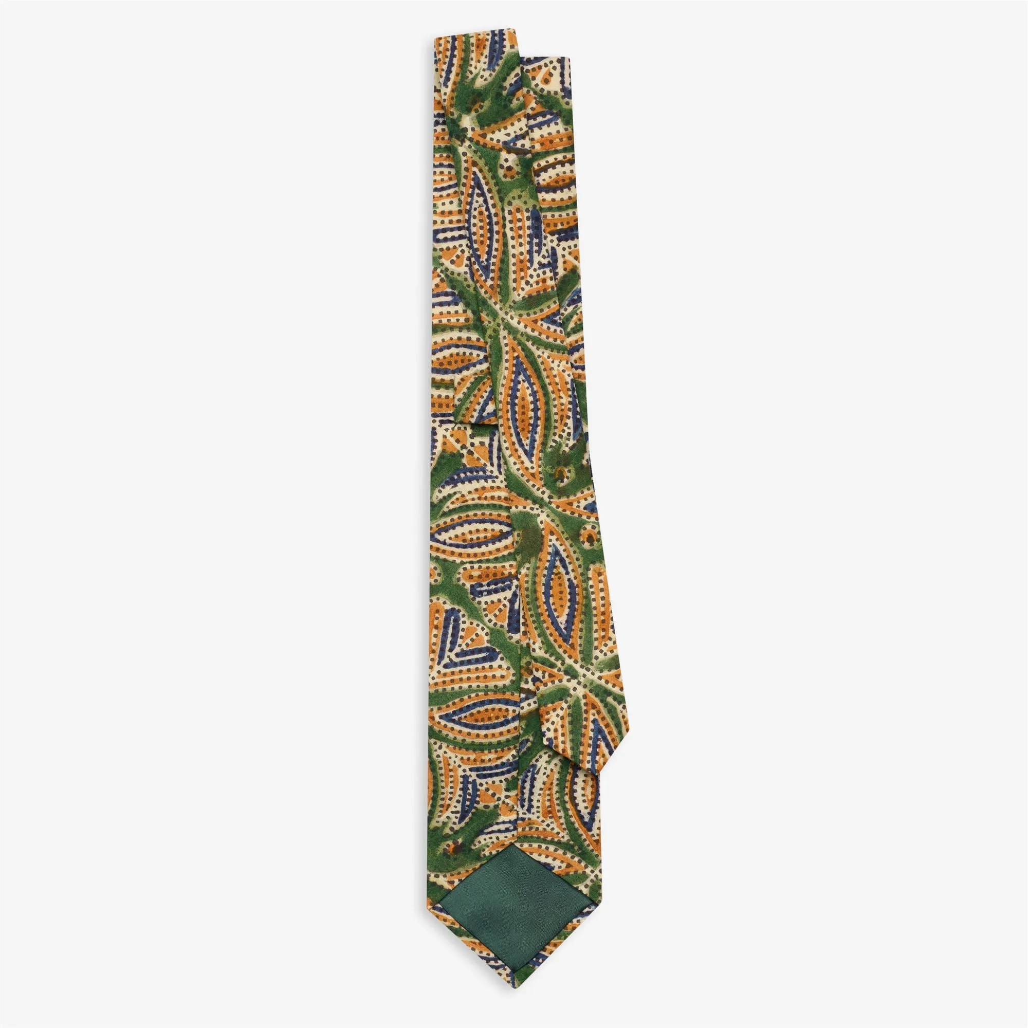 HIRAM TIE - Small Accessories - Tie - Man - FANCY GREEN-BLUE sold by Sebago product image thumbnail 2