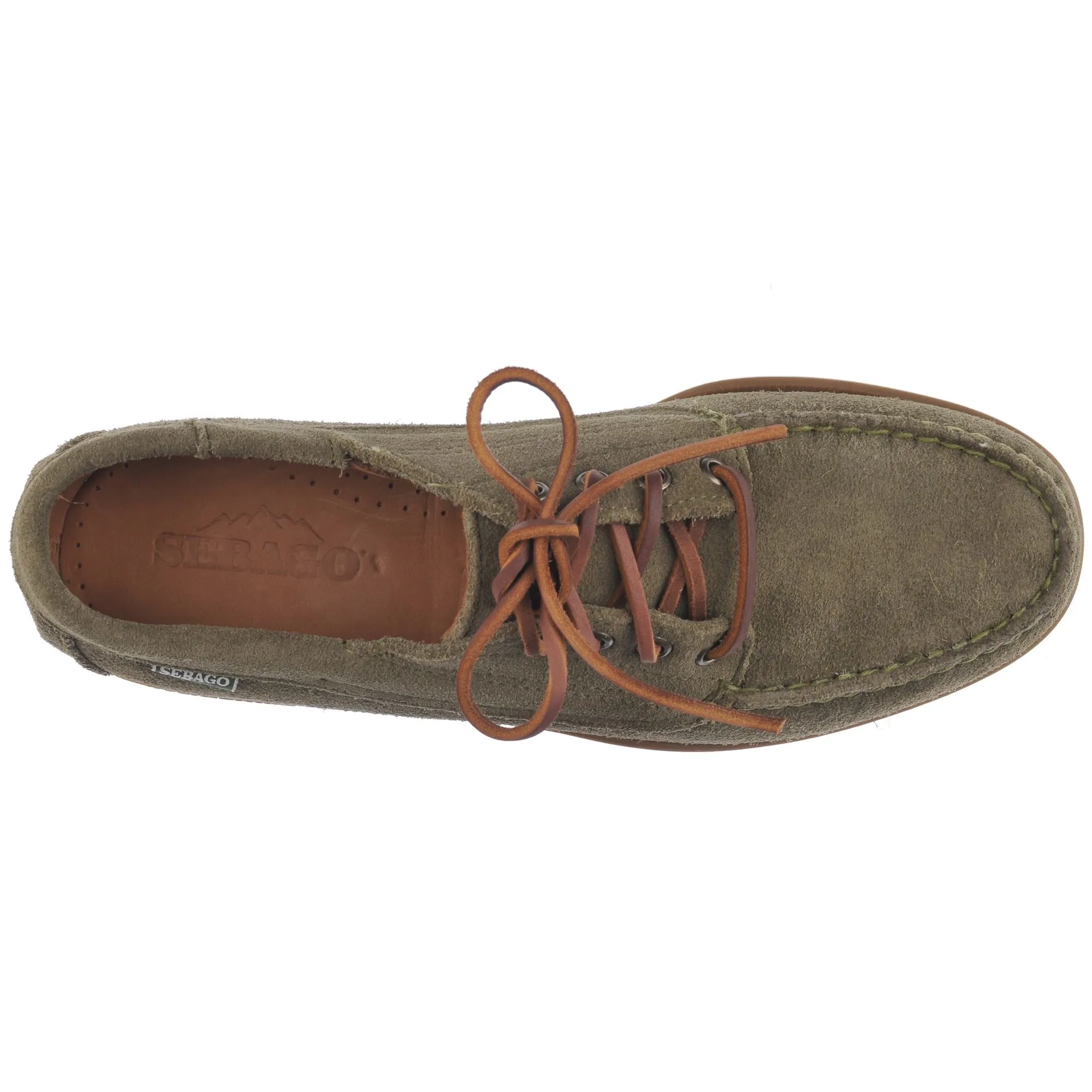 ASKOOK SUEDE - Docksides - Moccasin - Man - GREEN MILITARY sold by Sebago product image thumbnail 4