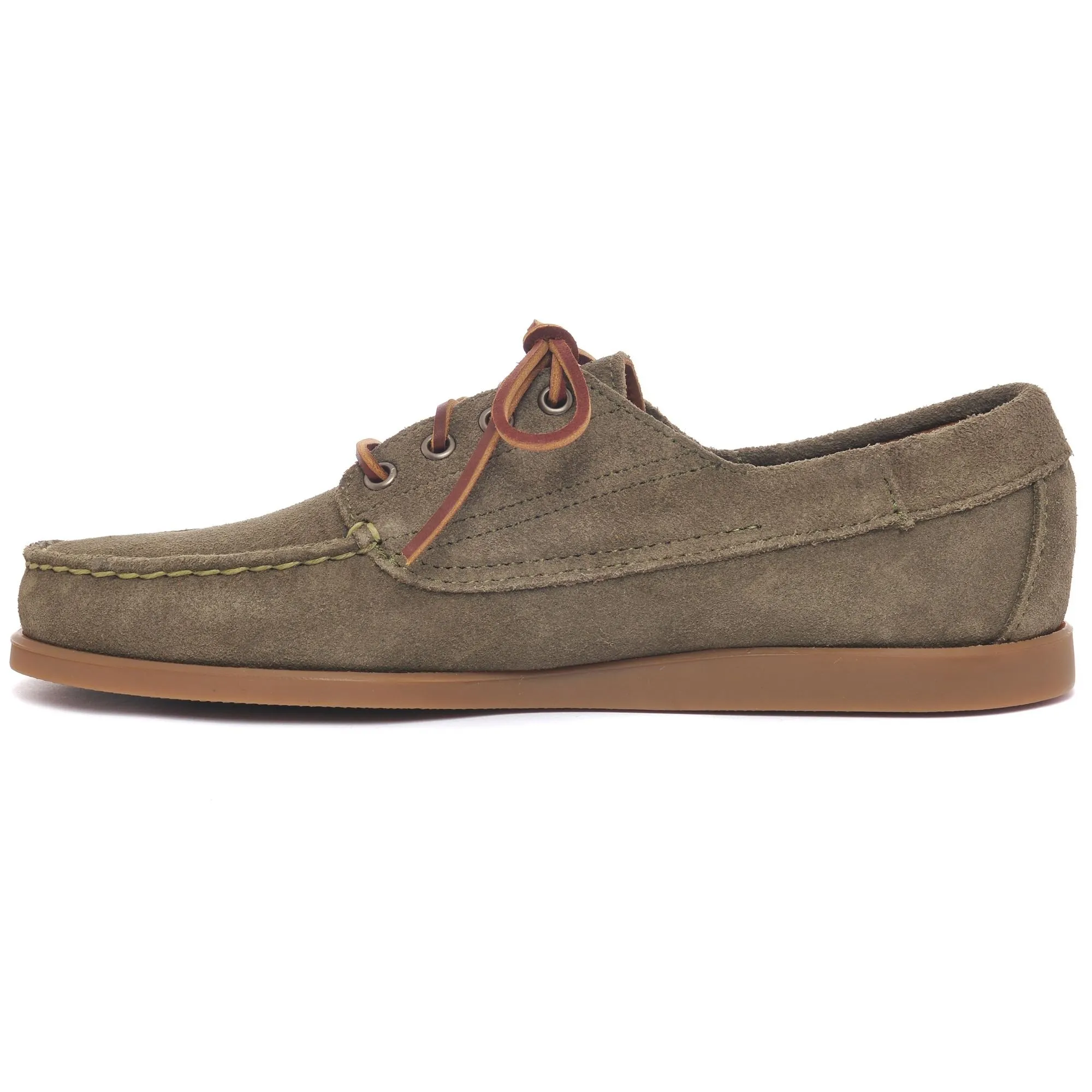 ASKOOK SUEDE - Docksides - Moccasin - Man - GREEN MILITARY sold by Sebago product image thumbnail 3