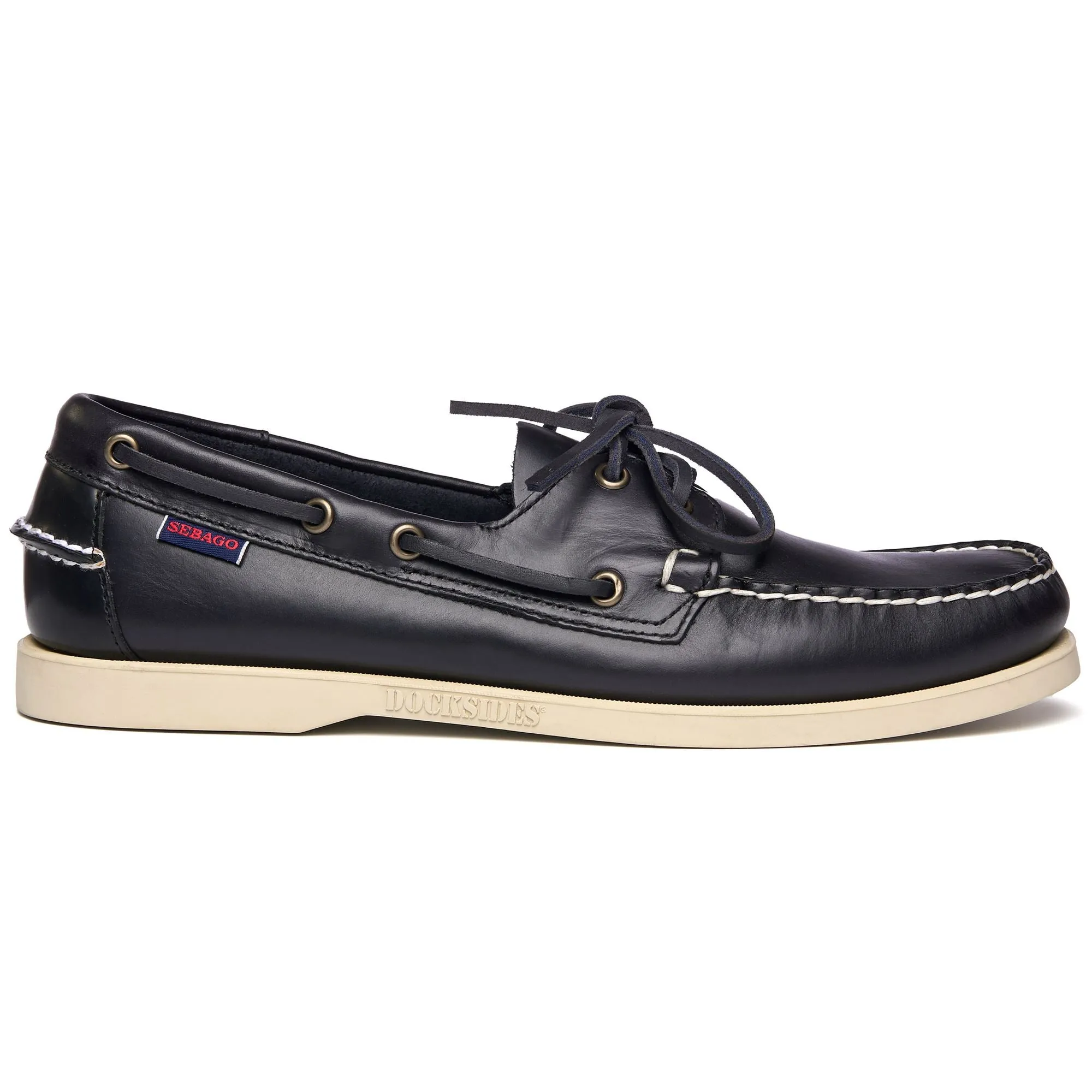 DOCKSIDES PORTLAND WAXED - Docksides - Mocassin - Man - Blue Navy sold by Sebago