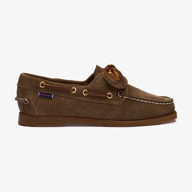 PORTLAND ARTISAN OX WOMAN - Docksides - Mocassin - Woman - TABACCO- GUM made by Sebago