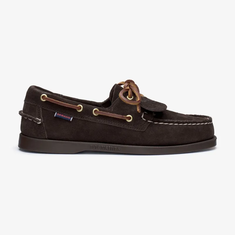 PORTLAND ARTISAN OX - Docksides - Mocassin - Man - DK Brown- Dk Brown made by Sebago