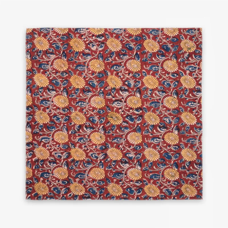 LEBANON - Headwear - Bandana - Unisex - Fancy Red-Yellow-Blue made by Sebago