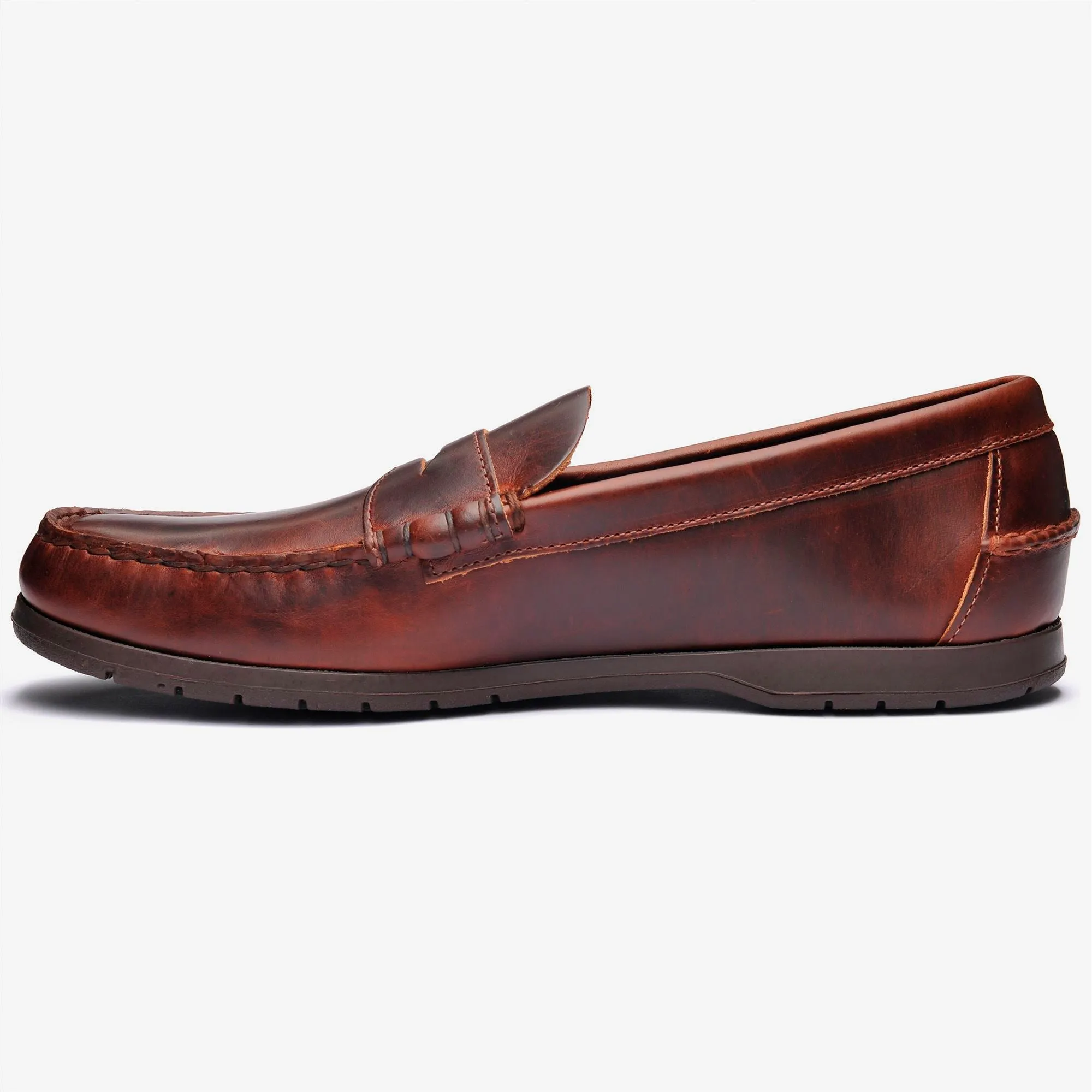 THETFORD - Docksides - Moccasin - Man - Brown-Gum-Brown-Brown Dk Ocra sold by Sebago product image thumbnail 2