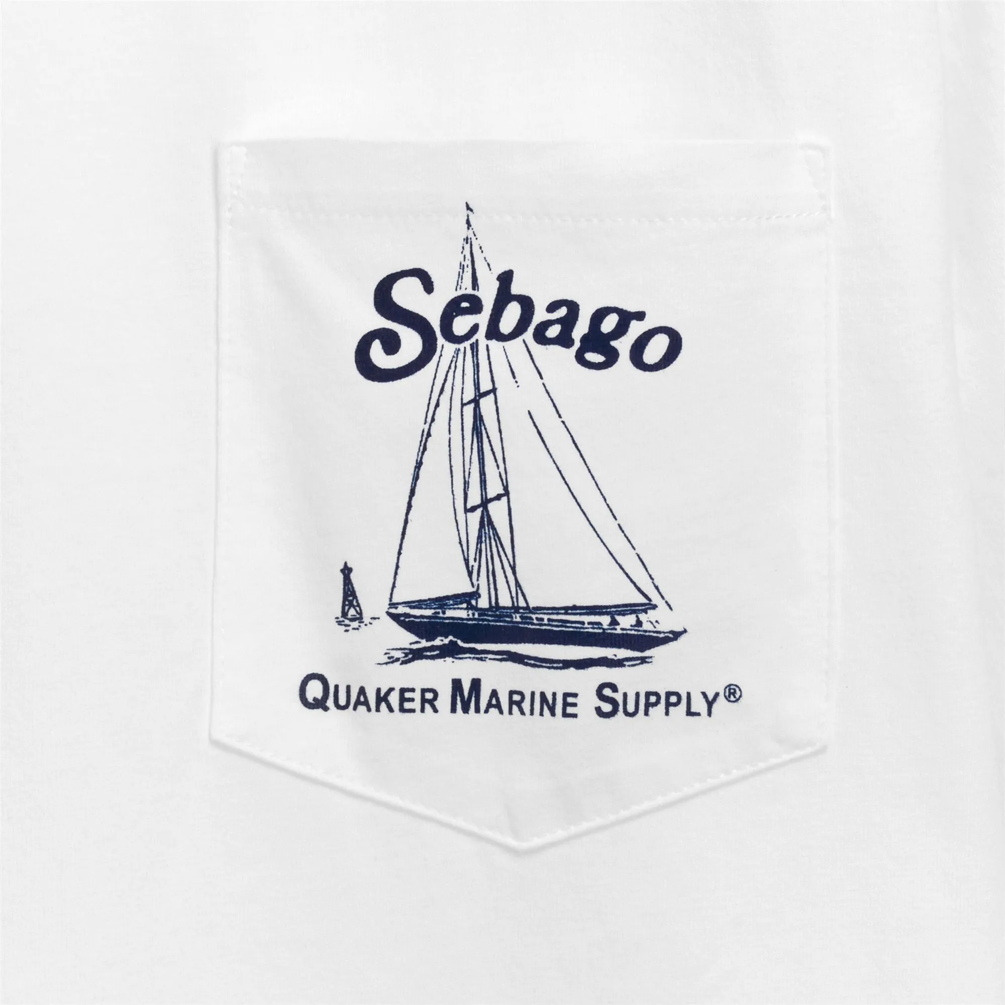 HARTLAND QUAKER MARINE - T-Shirts & Top - T-Shirt - Unisex - White Natural sold by Sebago product image thumbnail 3