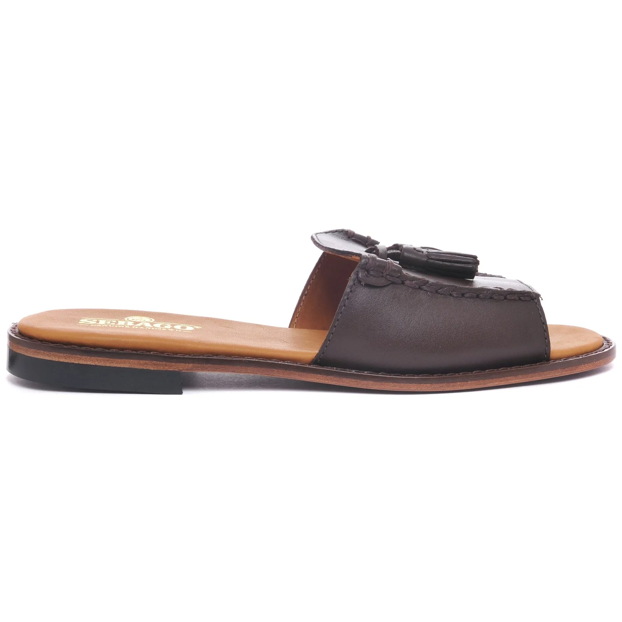 WILL SLIDE POP WOMAN - Sandals - Slip on - Woman - Dk Brown-Brown Seal sold by Sebago