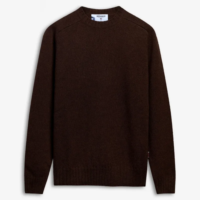 GILEAD - Knitwear - Jumper - Unisex - Brown Coffee made by Sebago