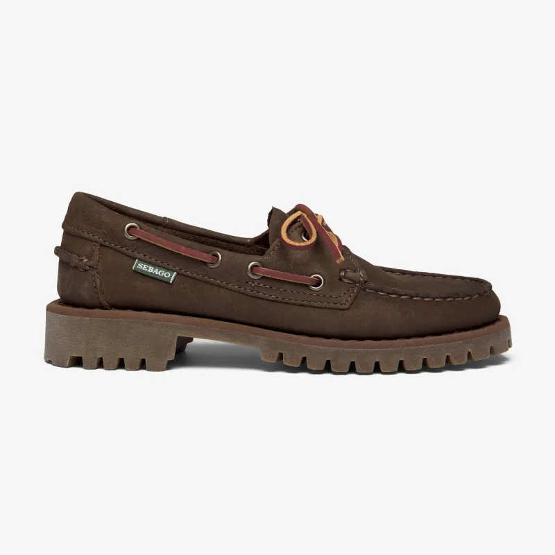 RANGER MUDDY WOMAN - Docksides - Mocassin - Woman - Dk Brown-Gum-Brown Seal-Brown Dk Ocra made by Sebago