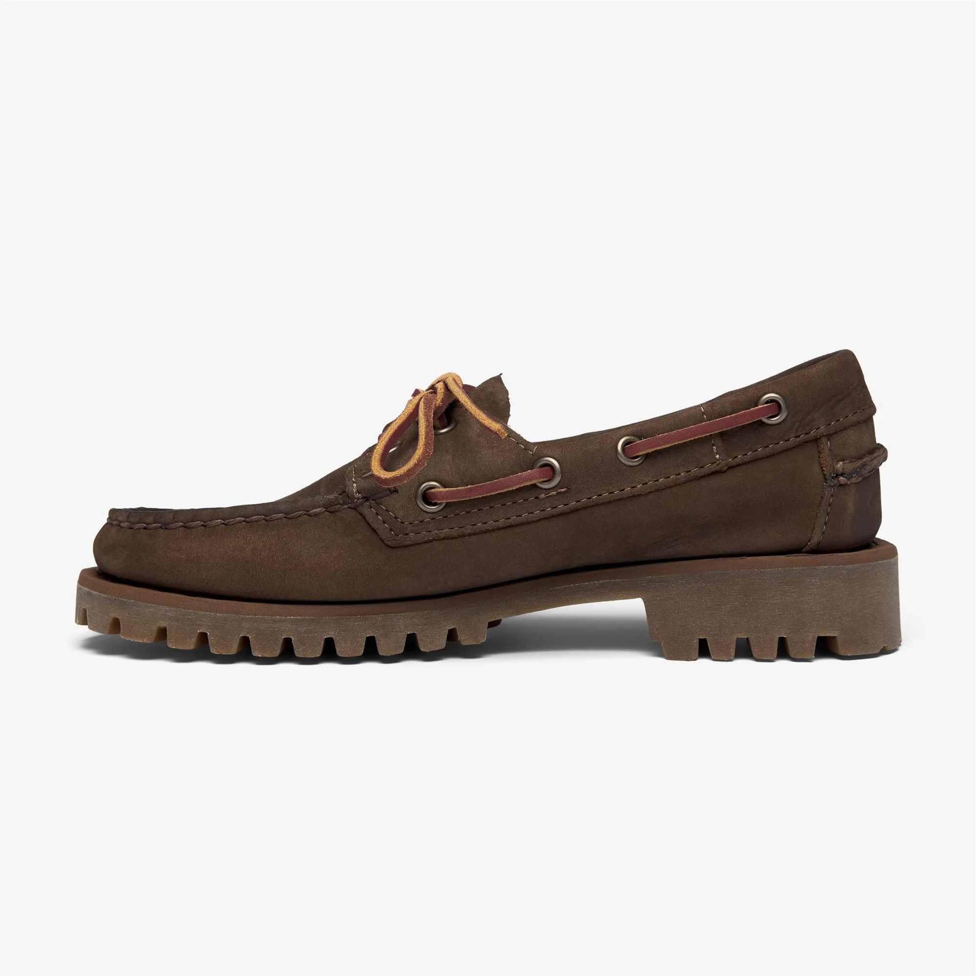 RANGER MUDDY WOMAN - Docksides - Mocassin - Woman - Dk Brown-Gum-Brown Seal-Brown Dk Ocra sold by Sebago product image thumbnail 3