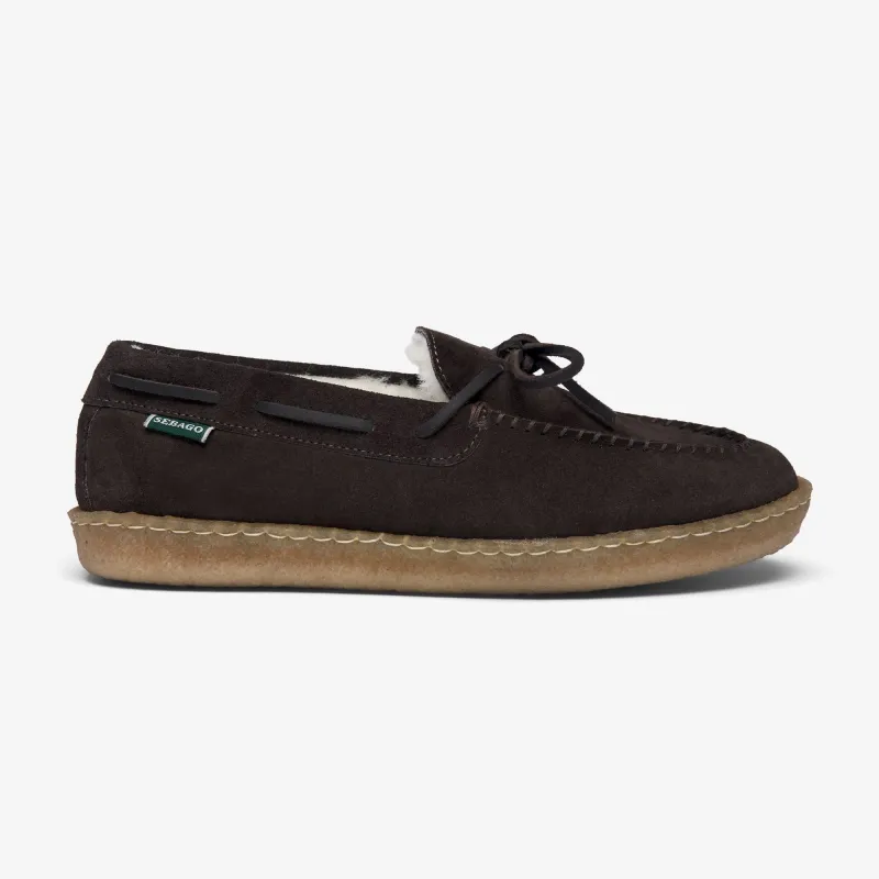 COLTON WOMAN - Docksides - Mocassin - Woman - Dk Brown-Brown Seal made by Sebago