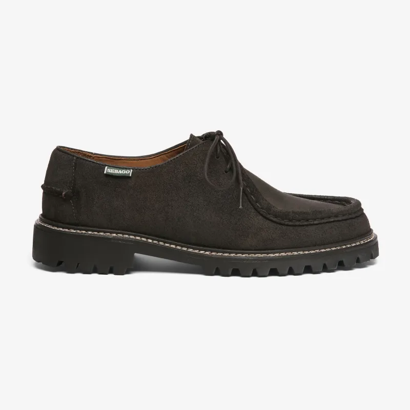 ODSON LUG - Docksides - Moccasin - Man - Total Dk Brown-Brown Seal made by Sebago