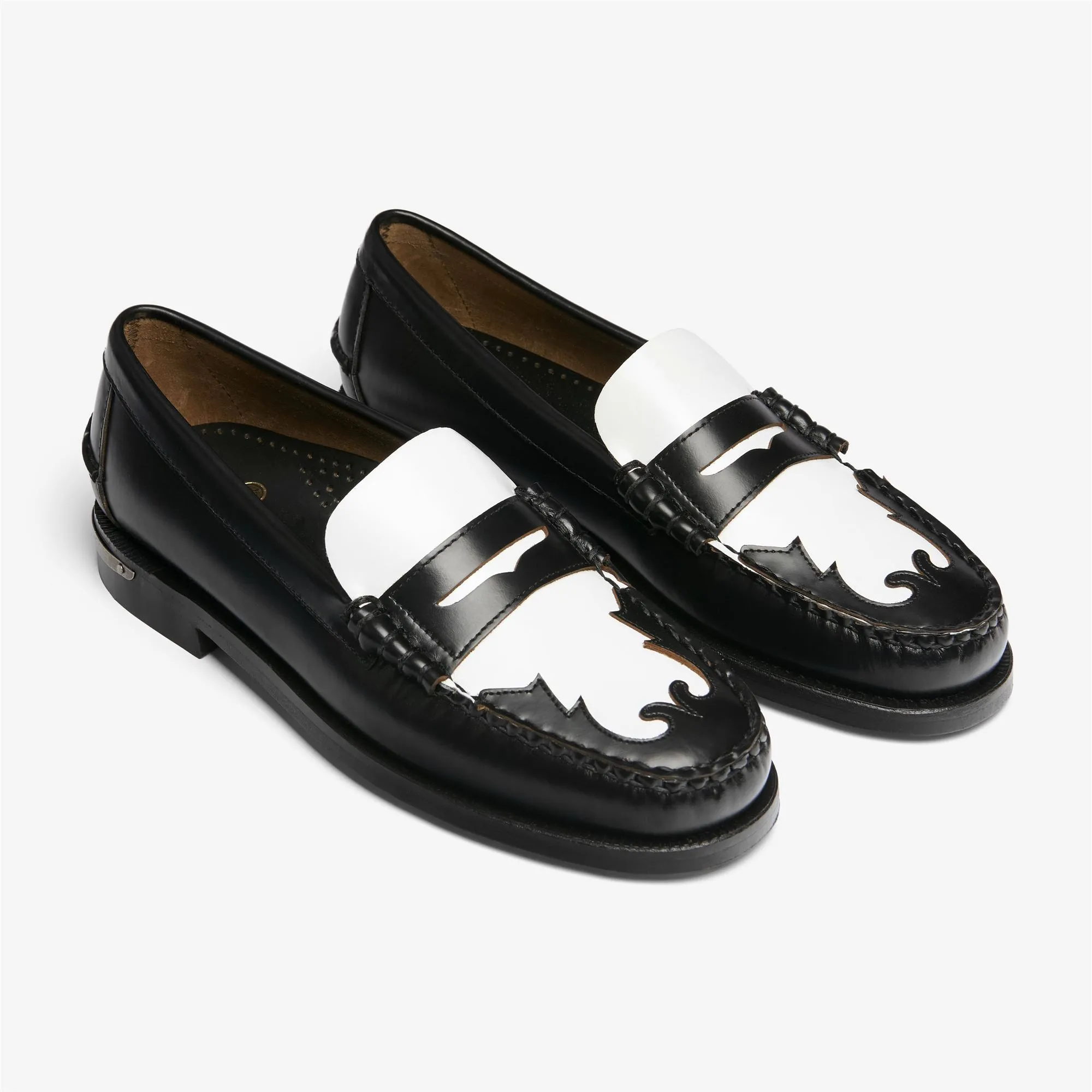 DAN SCARABEO WOMAN - Moc - Moccasin - Woman - Black-White-Black-White sold by Sebago product image thumbnail 2
