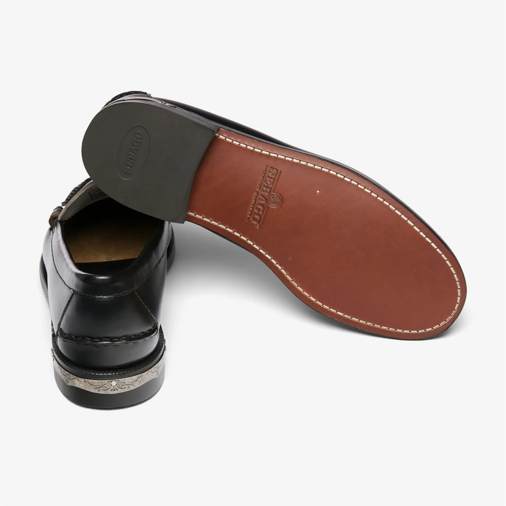 DAN SCARABEO WOMAN - Moc - Moccasin - Woman - Black-White-Black-White sold by Sebago product image thumbnail 4