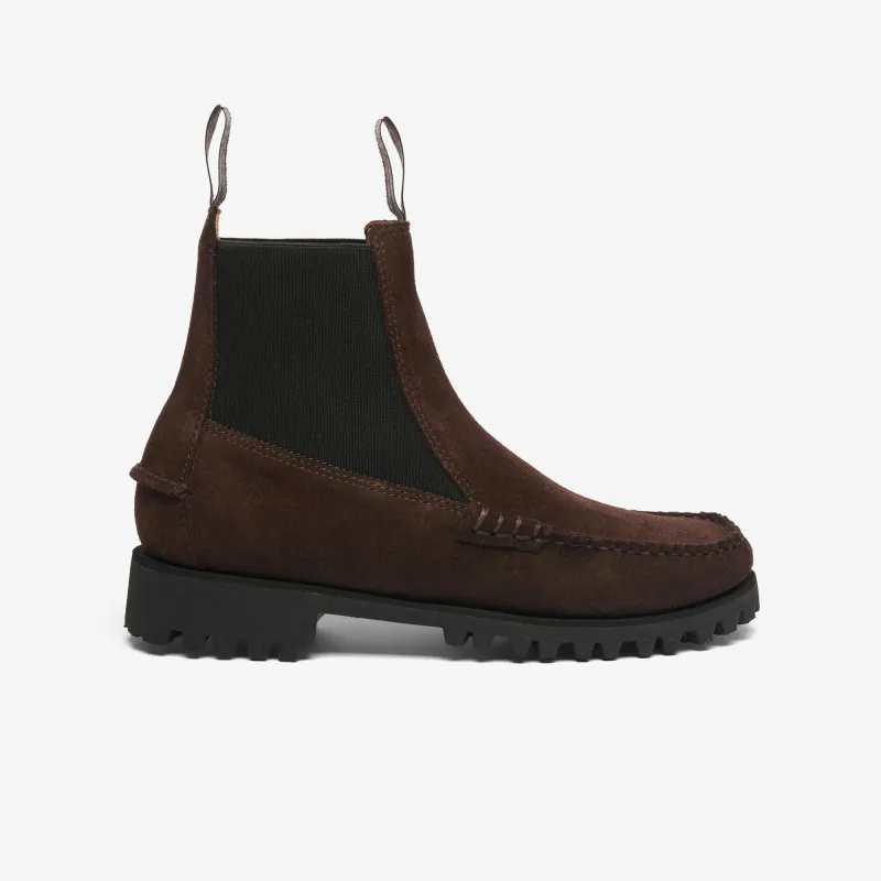 CALLIOPE SUEDE LUG WOMAN - Boots - Boot - Woman - Dk Brown-Brown Seal made by Sebago