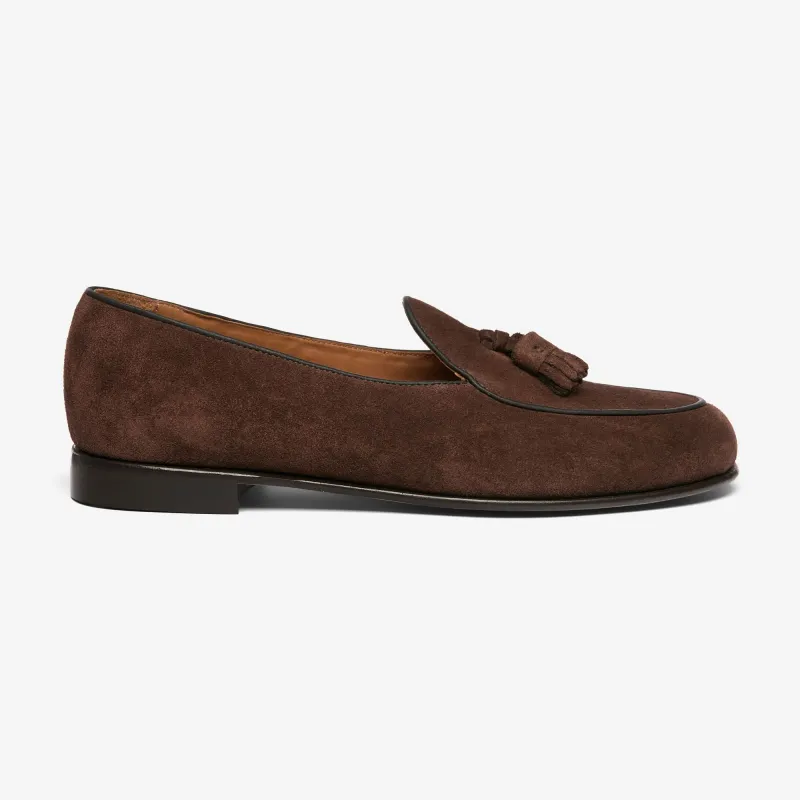 BELL - Moc - Moccasin - Man - Dk Brown-Brown Seal made by Sebago