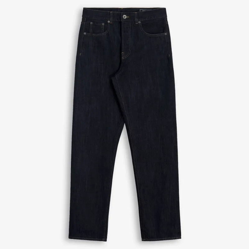 STEVE SELVEDGE - Pants - 5 Pockets - Man - Blue Dk Denim made by Sebago