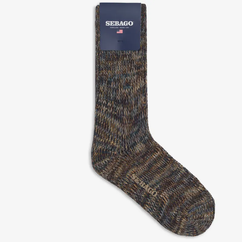 MOULINE - Socks - Crew Sock - Unisex - Green Multicolor made by Sebago