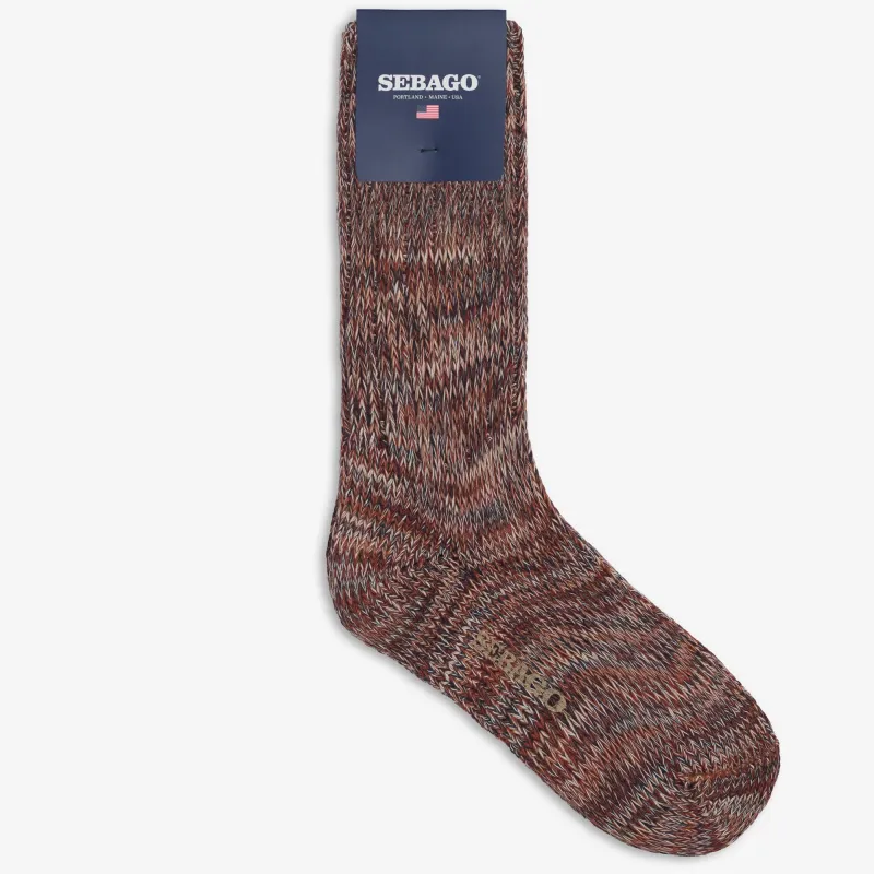 MOULINE - Socks - Crew Sock - Unisex - Brown Multicolor made by Sebago