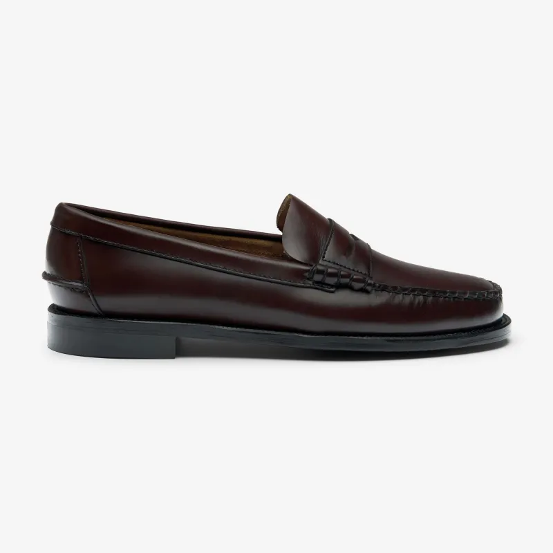 CLASSIC DAN LR - Moc - Moccasin - Man - Brown Burgundy-Burgundy made by Sebago