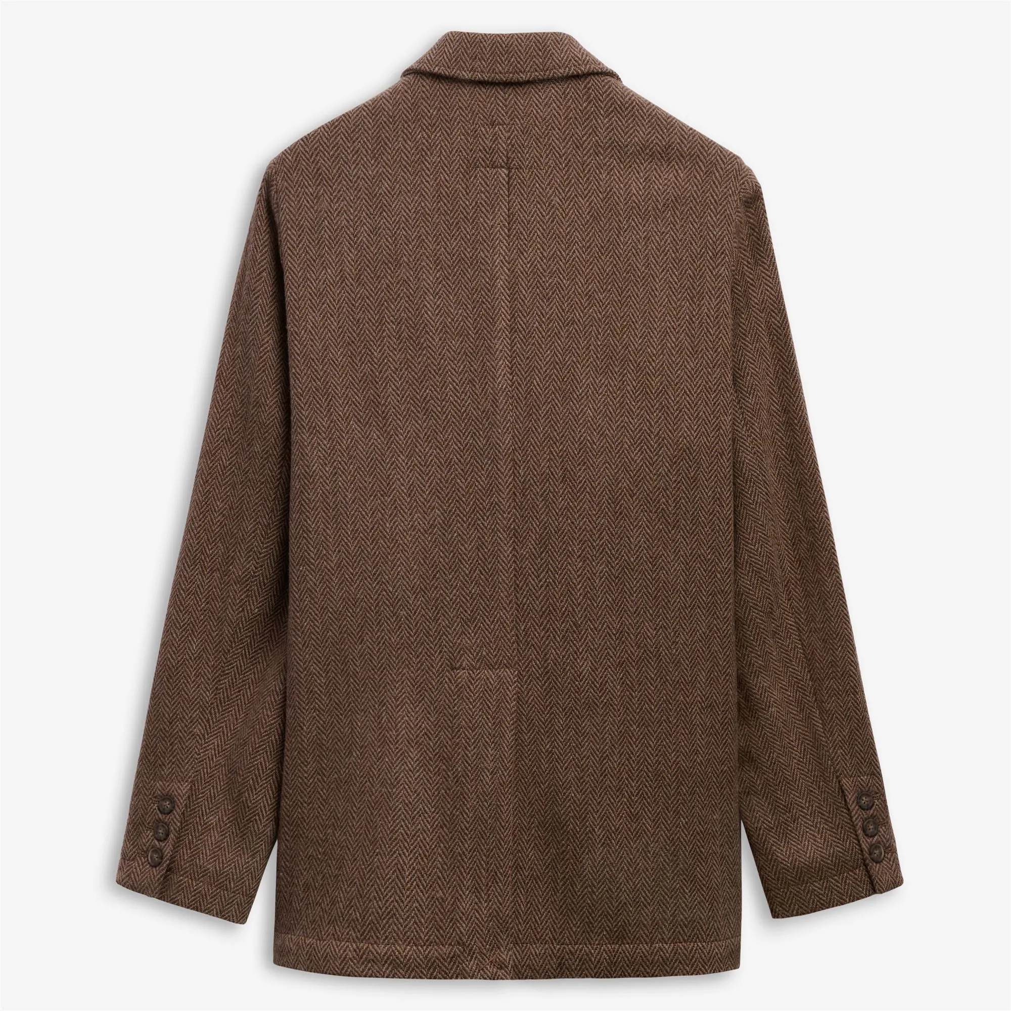 NEDDICK HERRINGBONE - Dresses - Blazer - Unisex - Beige-Brown sold by Sebago product image thumbnail 2