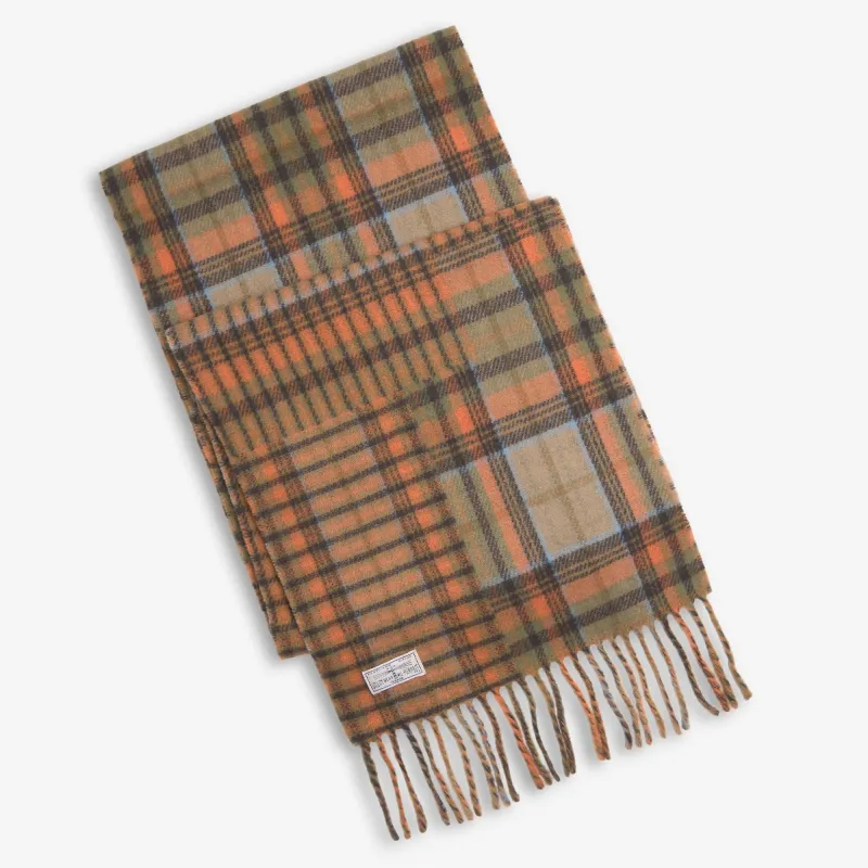 JASPER - Scarves - Scarf - Unisex - Brown-Beige-Orange made by Sebago