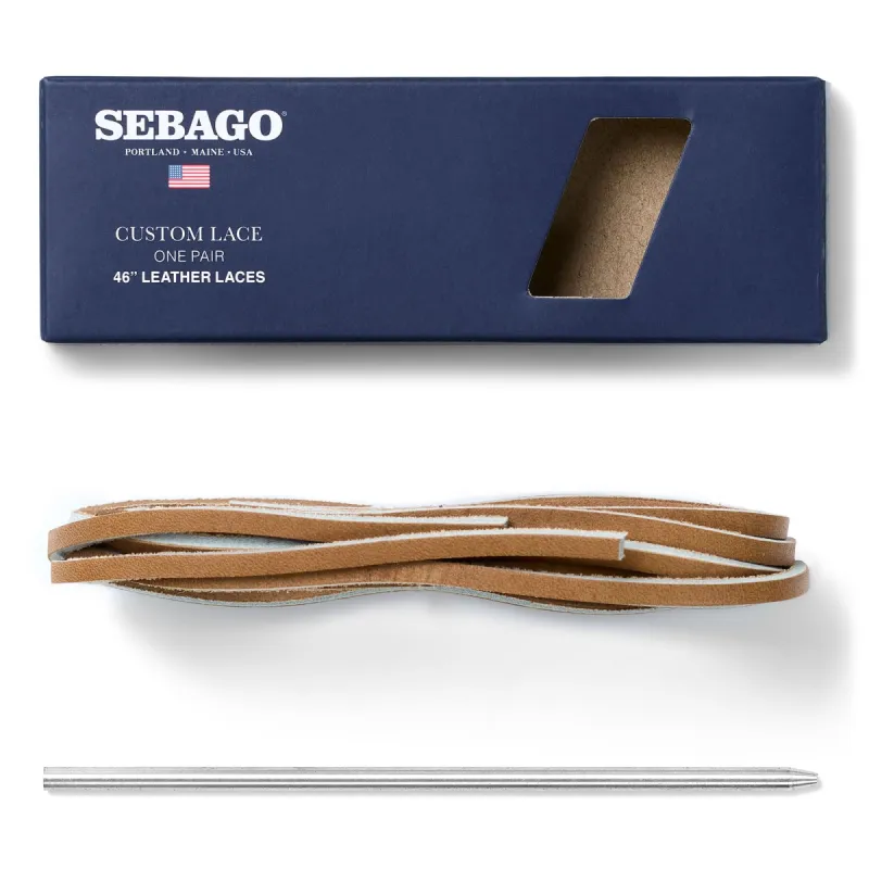 RAWHIDE SHOELACES - LACES - Laces - Unisex - BEIGE CAMEL sold by Sebago