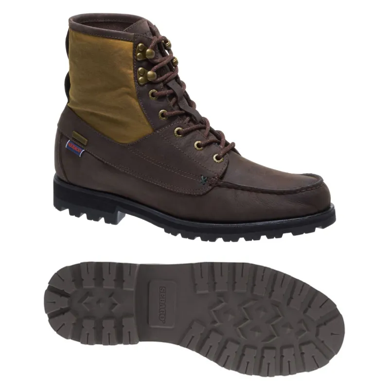 Vershire Boot Oil LeA-Cnvs wp - Boots - Boot - Man - BROWN DK CHOCOLATE sold by Sebago