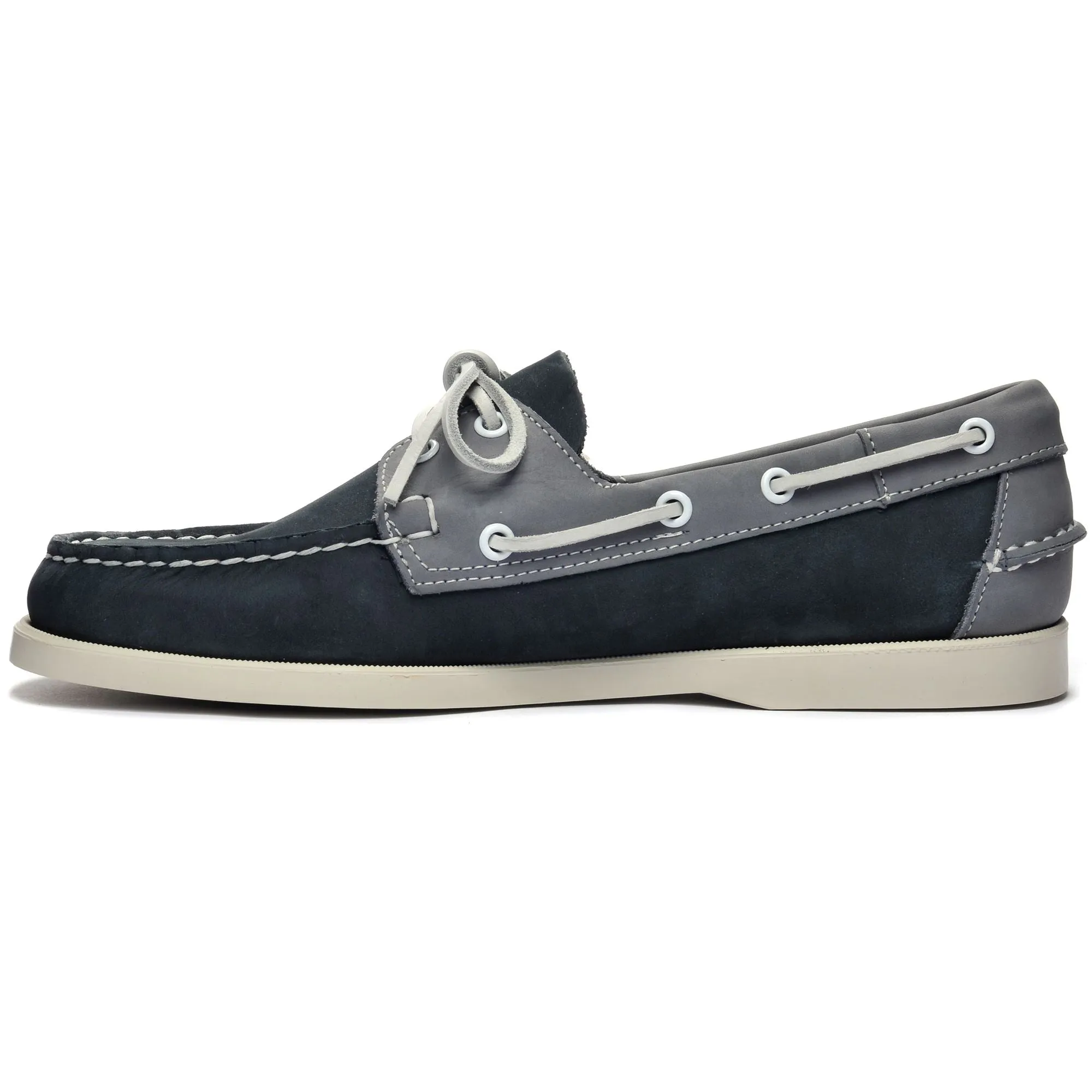 PORTLAND SPINNAKER NUBUCK - Docksides - Mocassin - Man - NAVY-GREY sold by Sebago product image thumbnail 3