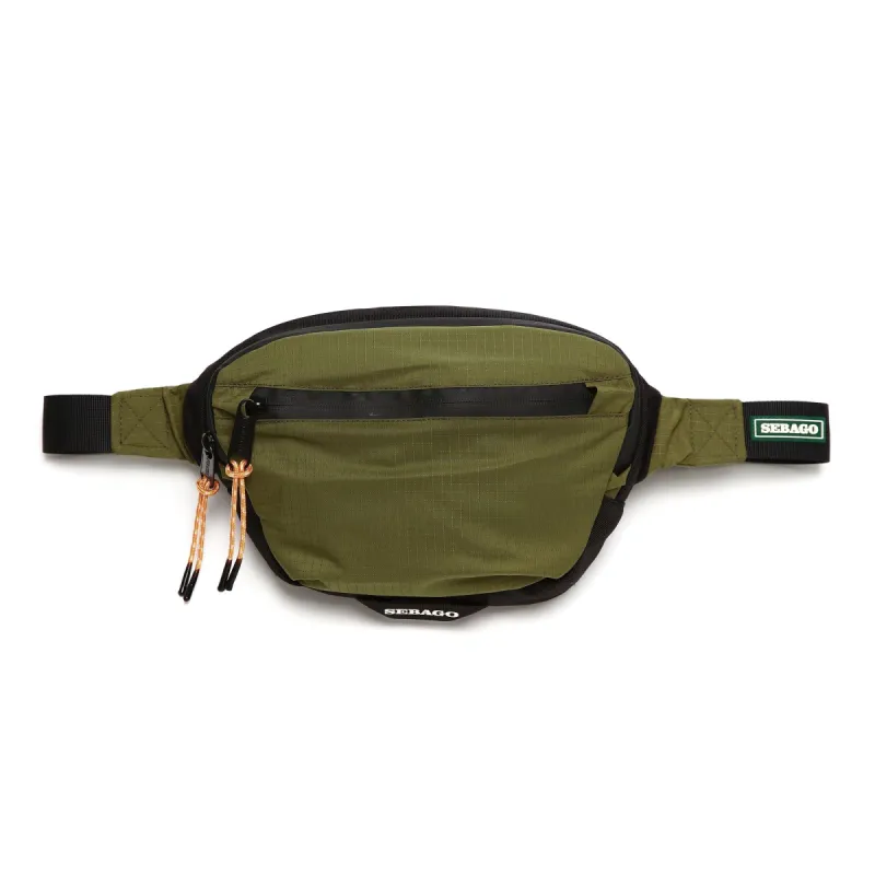 SANDYBAY SMALL - Bags - Waist  Bag - Unisex - GREEN MILITARY-BLACK sold by Sebago