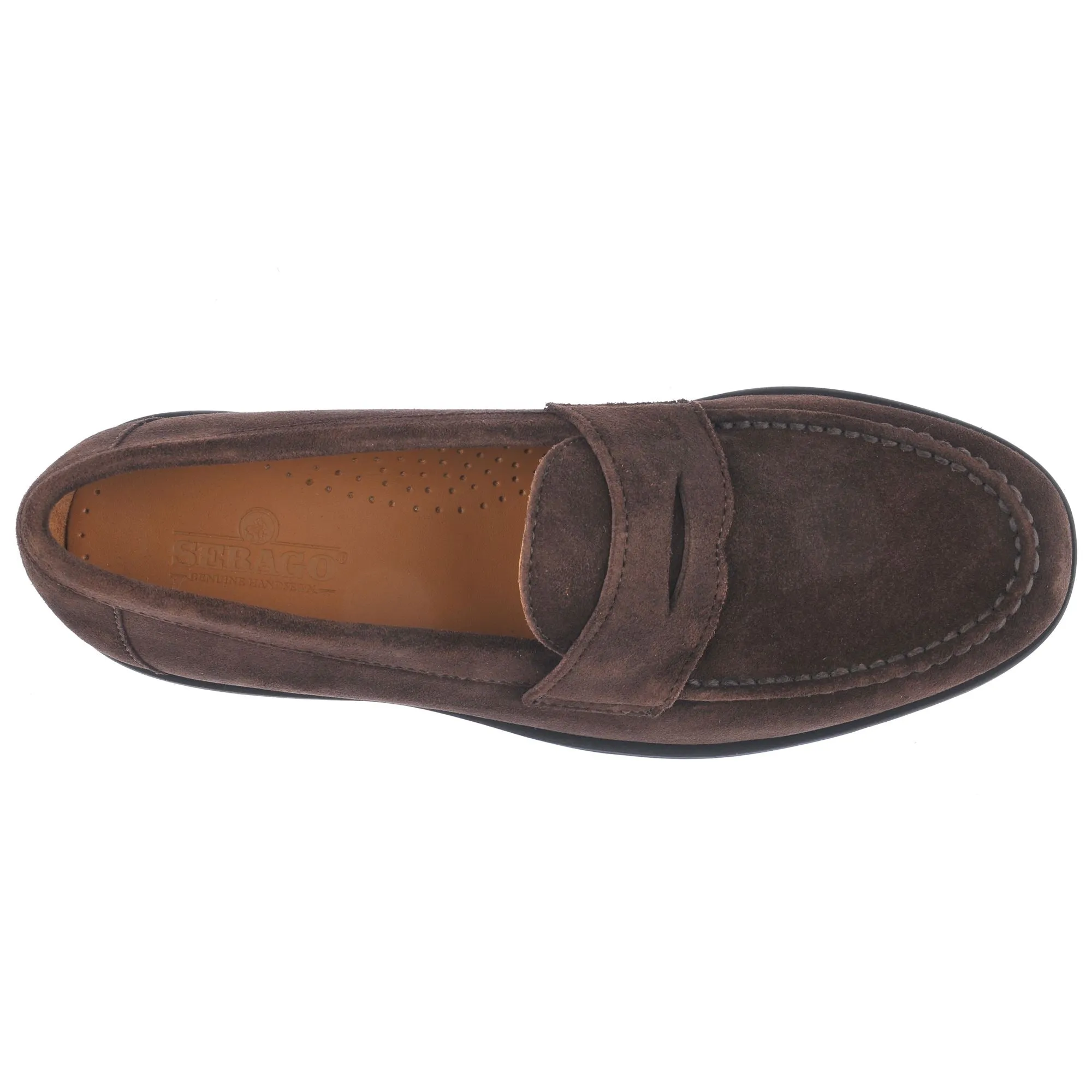 RYAN SUEDE PO - Moccasin - Loafers - Man - Dk brown sold by Sebago product image thumbnail 4